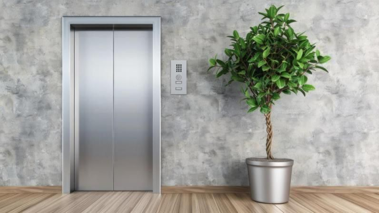 Imagen de un ascensor.