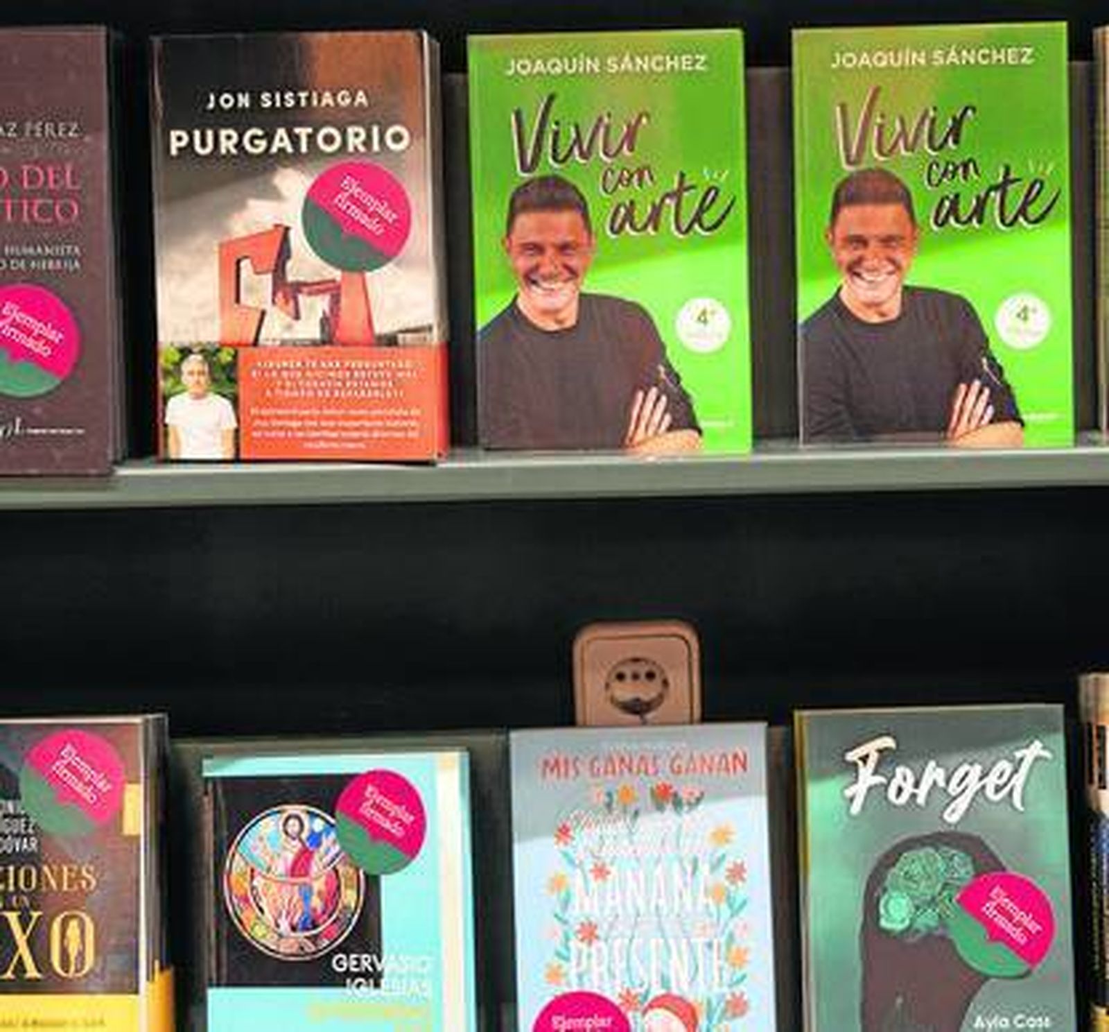 El libro de Joaquín Sánchez va por la cuarta edición.