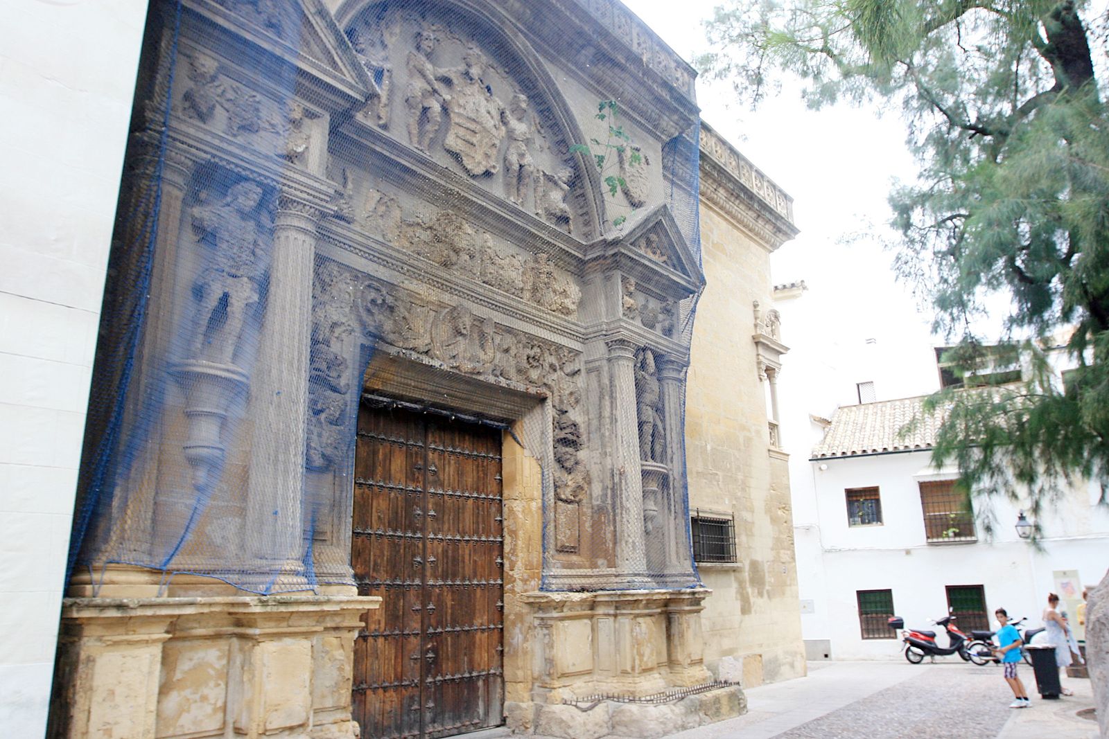 Fachada del Palacio de los Páez de Castillejo.