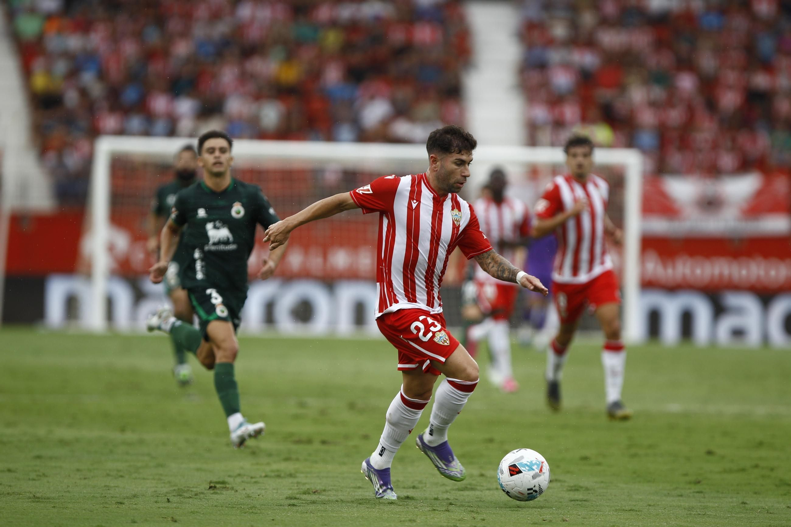 Las mejores fotos del partido U.D. Almería-Racing de Santander