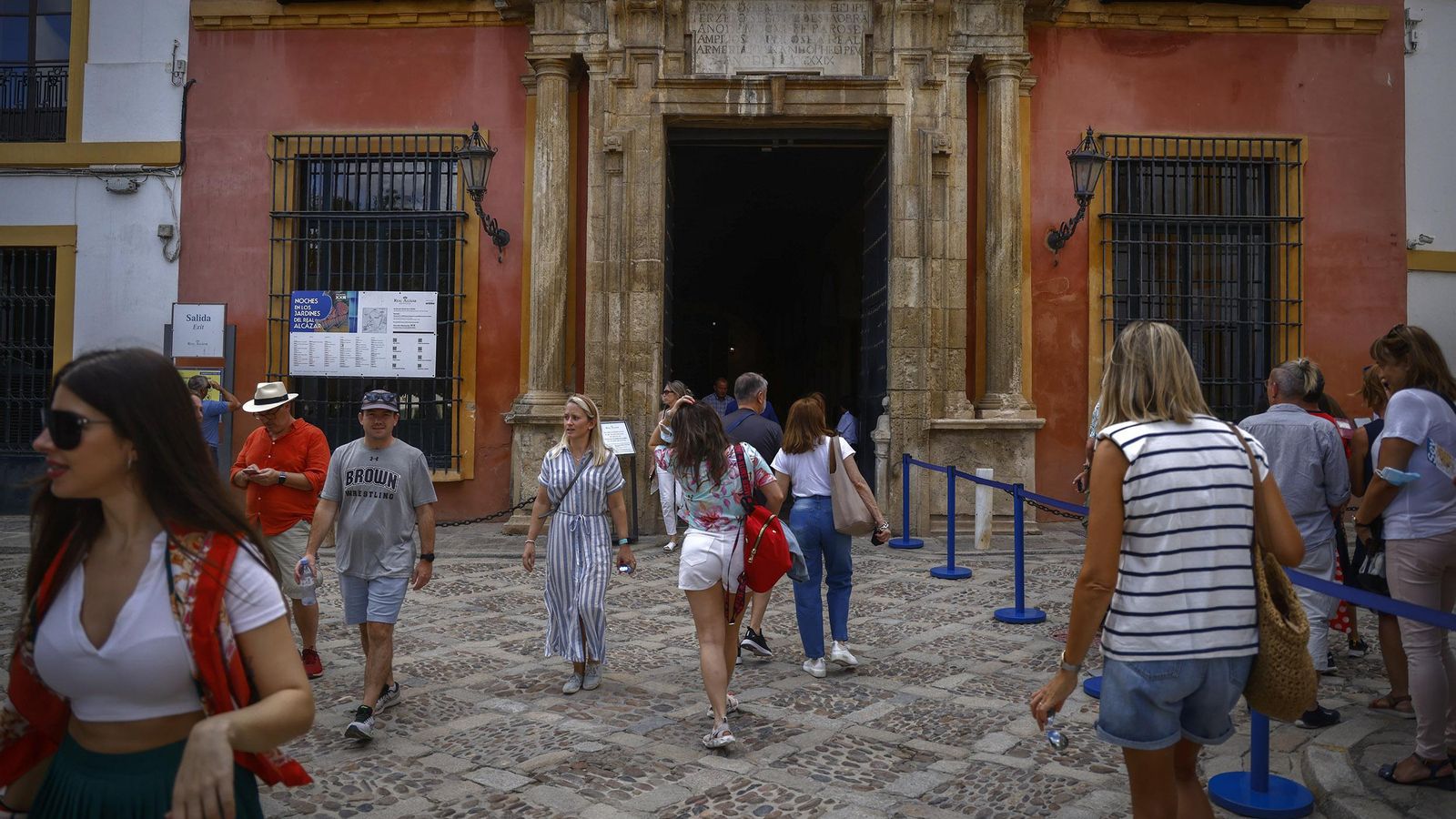 La Puerta del Apeadero del Real Alcázar.