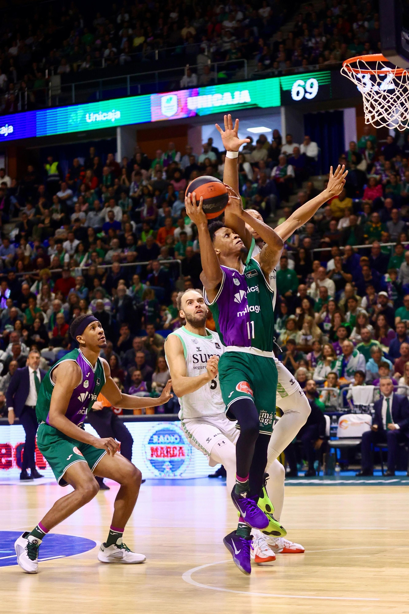 El Unicaja - Surne Bilbao, en fotos