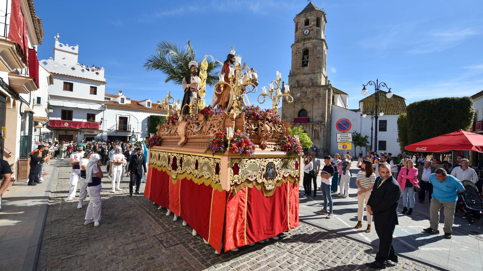 Fotos del Domingo de Ramos en Los Barrios: Borriquita y María Santisima de la Estrella