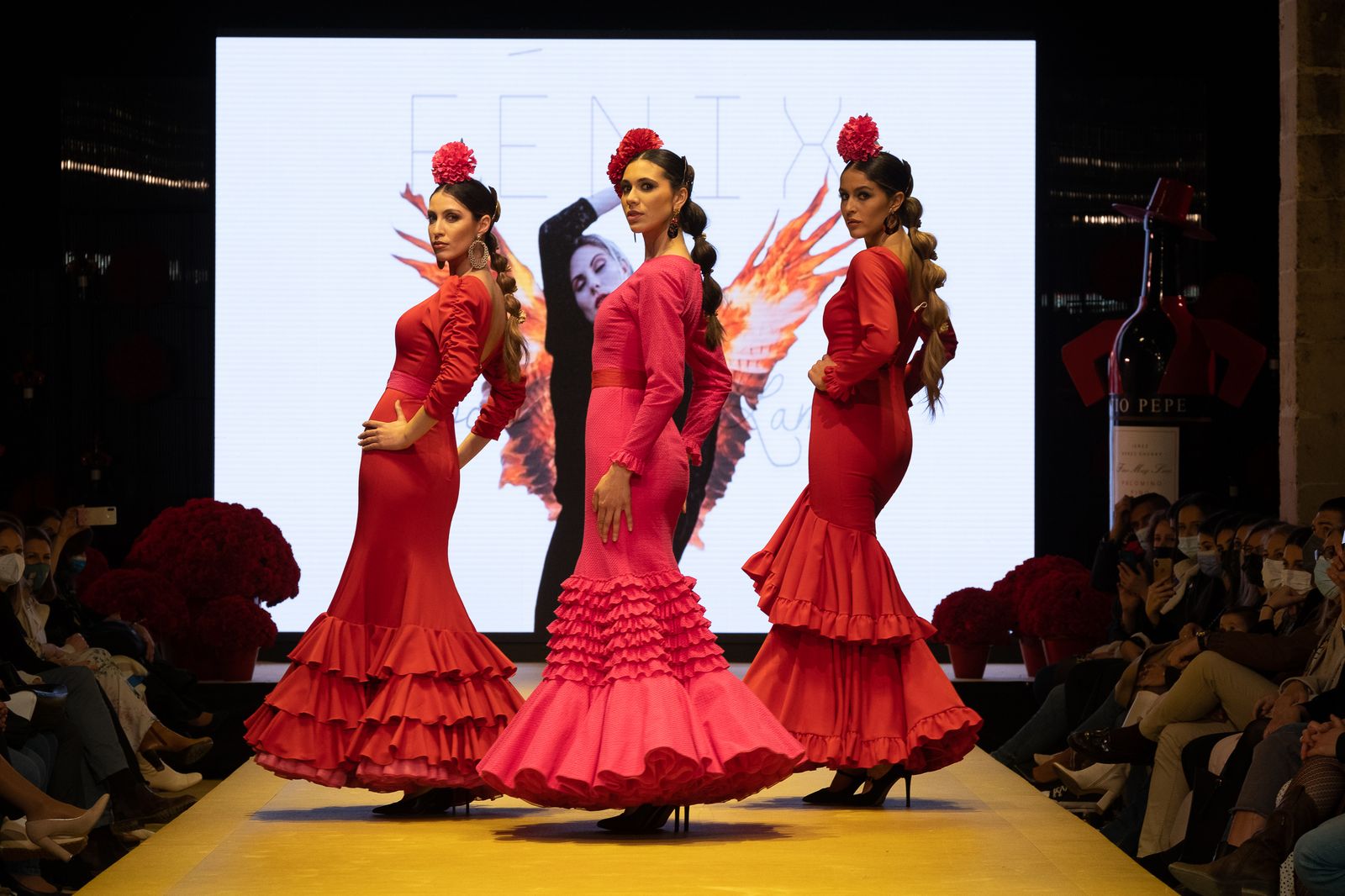 El desfile de Rocío Lama en la Pasarela Flamenca de Jerez, todas las fotos