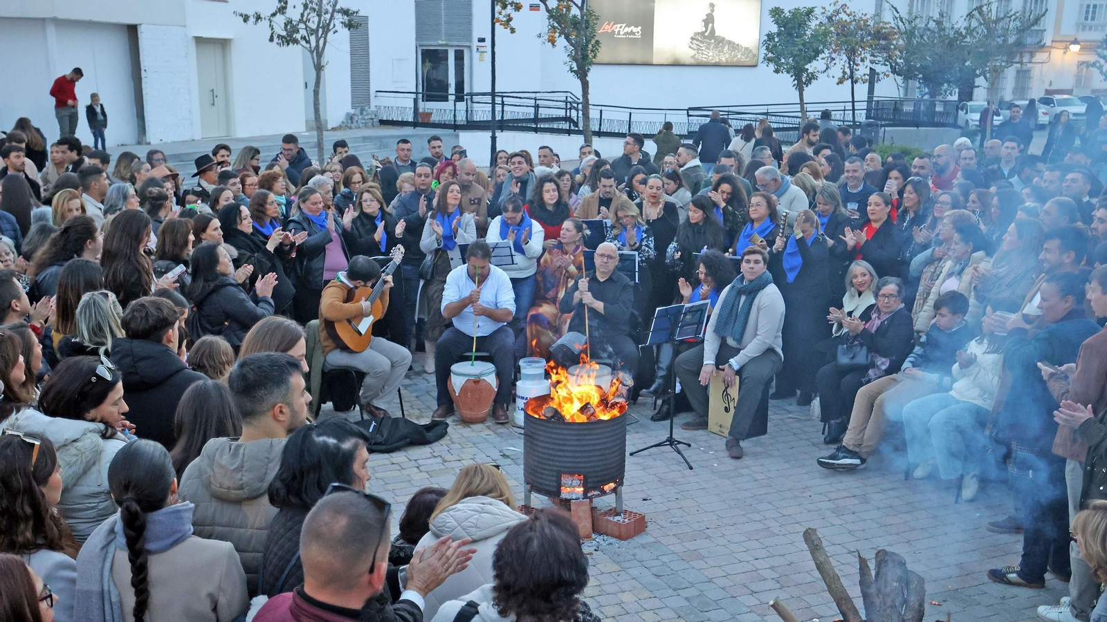 El tiempo respetará a las zambombas en Jerez, especialmente por la entrada de un anticiclón este próximo sábado
