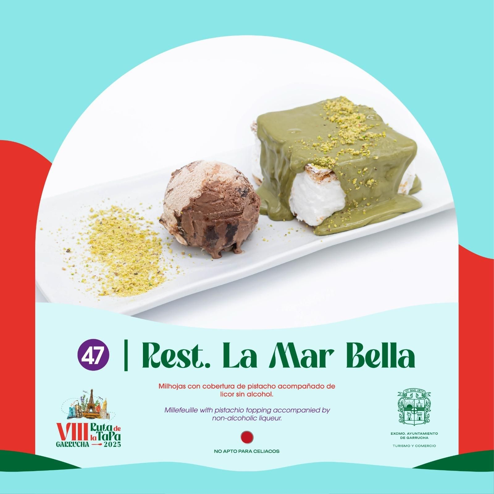 Restaurante La Mar Bella (tapa dulce)