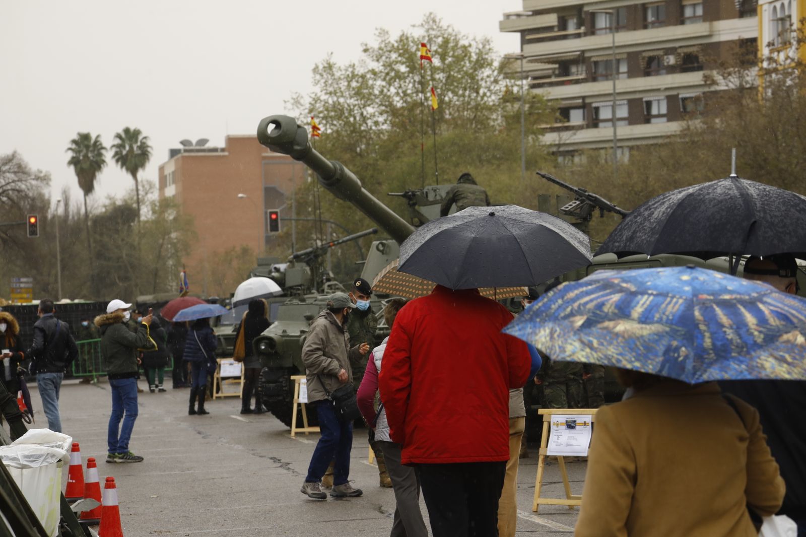 Las fotografías de la exposición de armamento de la Brigada de Córdoba