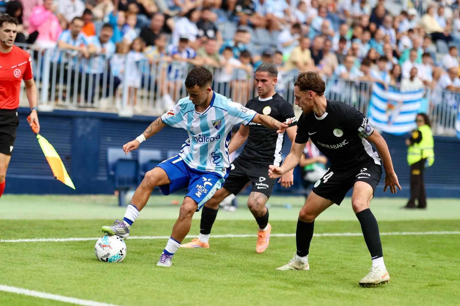 Las fotos del Málaga - Andorra