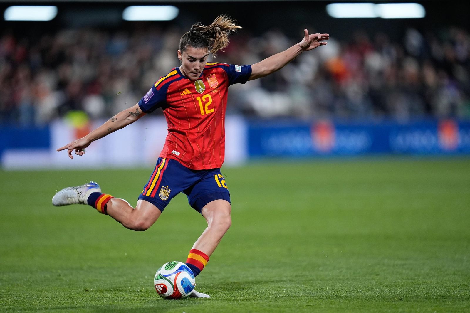 Las fotos del España-Islandia de fútbol femenino