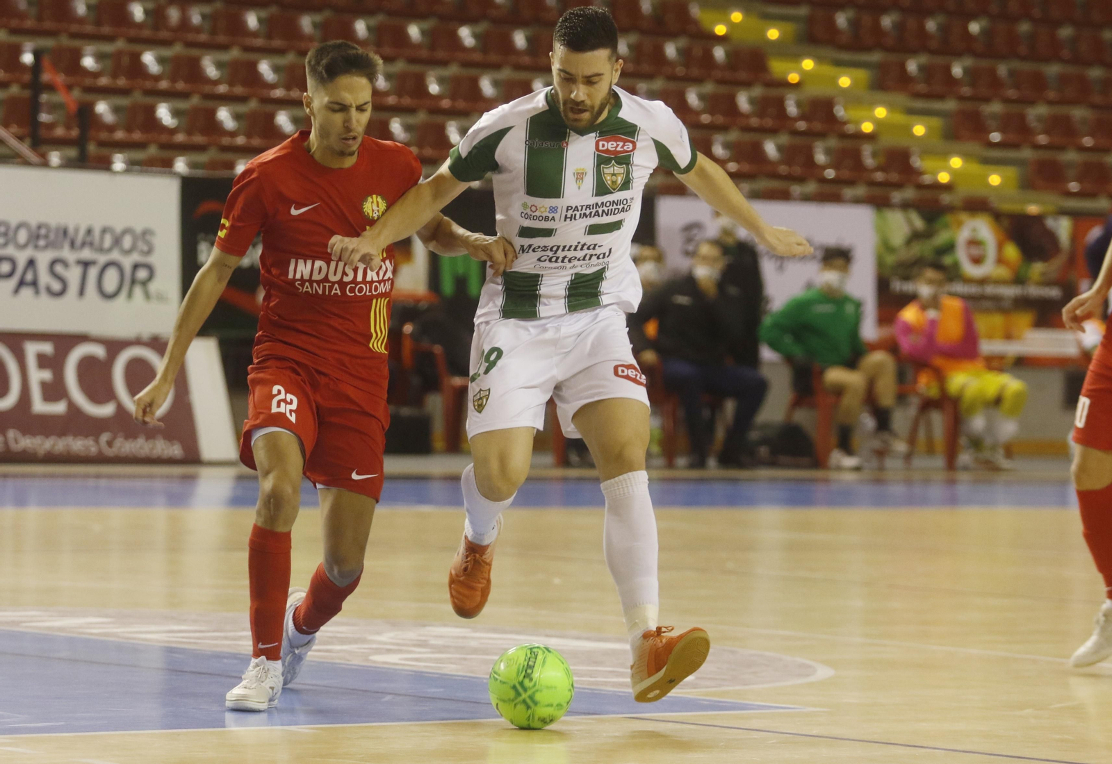 Las fotografías del empate entre el Córdoba Futsal y el Industrias Santa Coloma