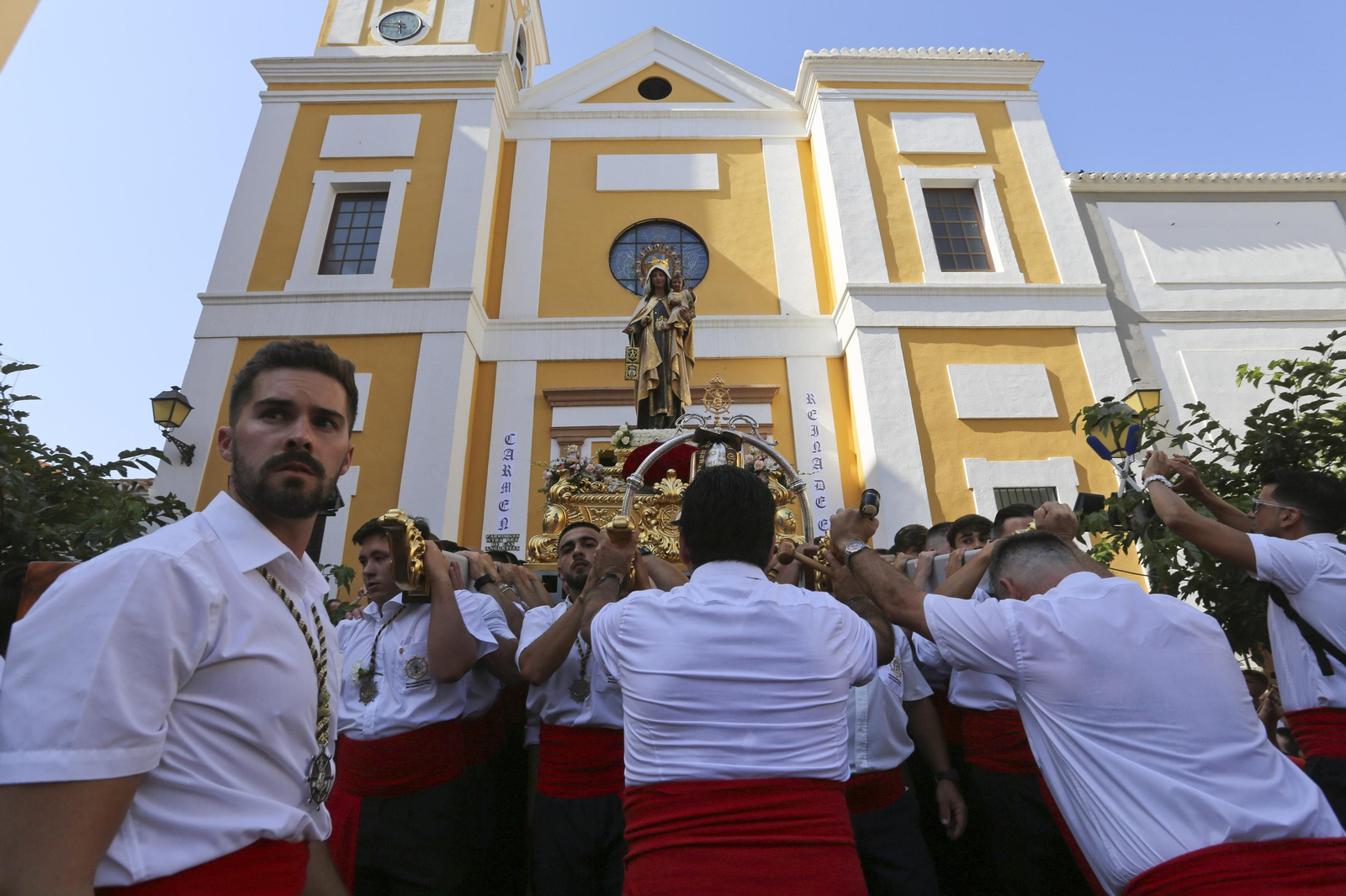 Las fotos de las procesiones de la Virgen del Carmen en Málaga
