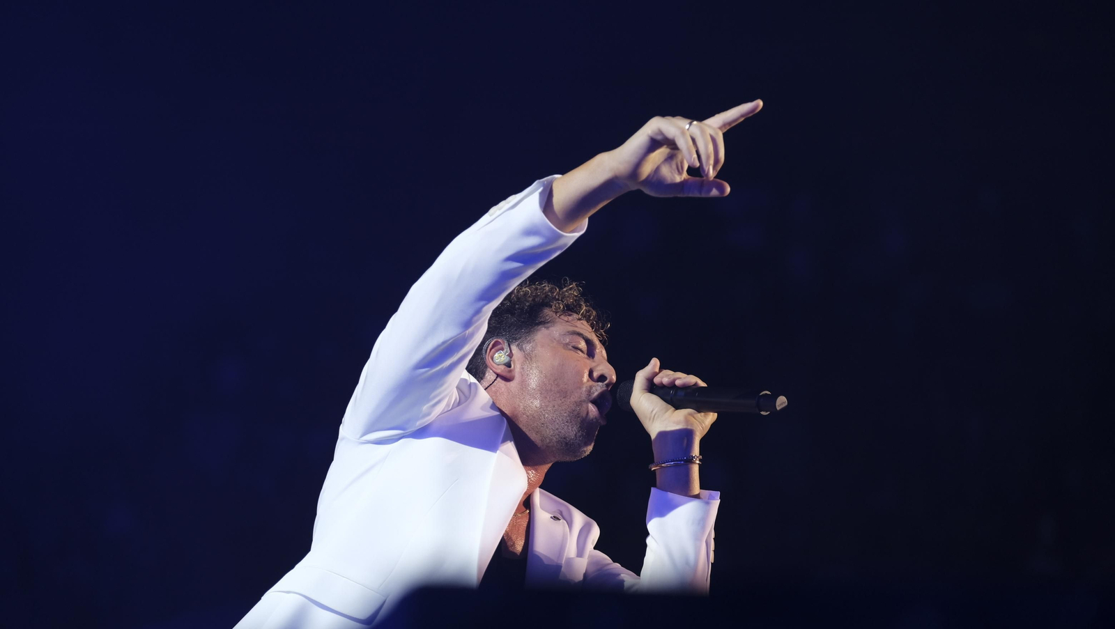 David Bisbal arrasa en su concierto de Roquetas de Mar