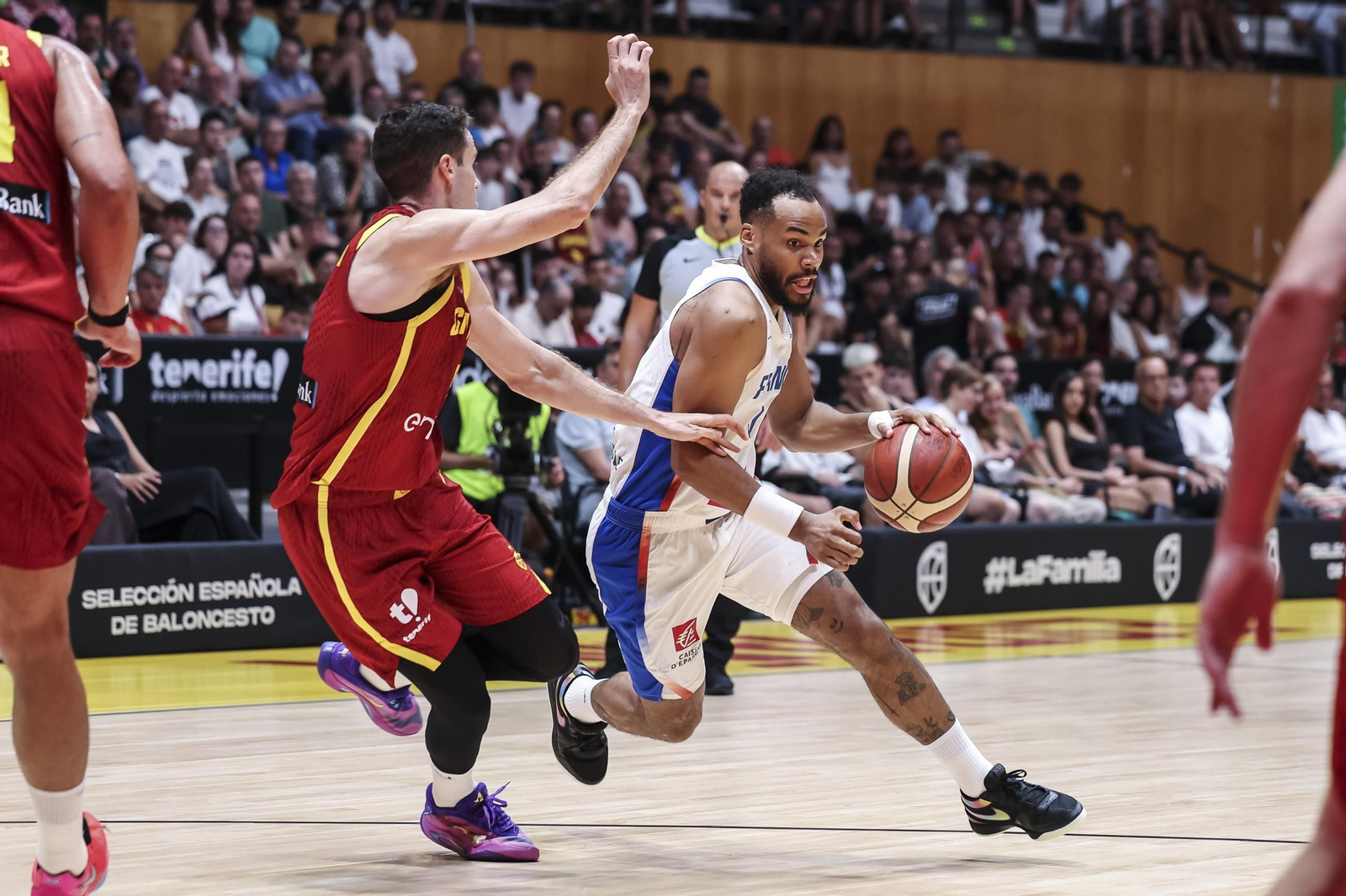 Las fotos del España - Francia de baloncesto