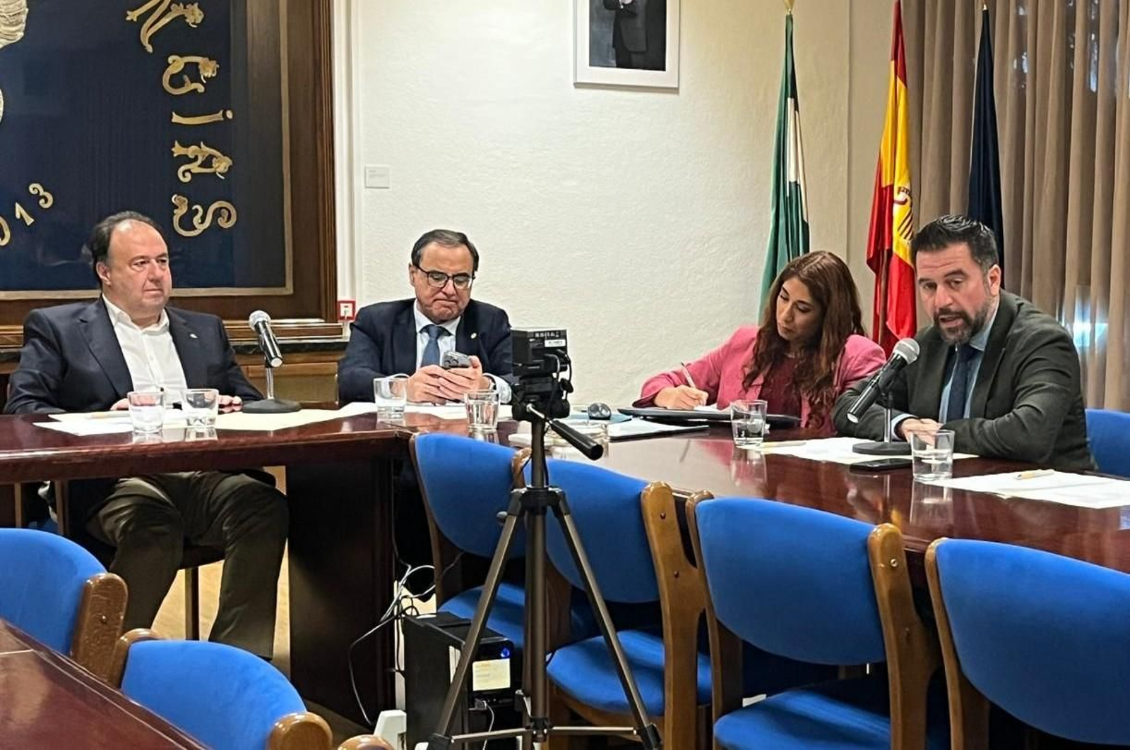 Un momento del encuentro