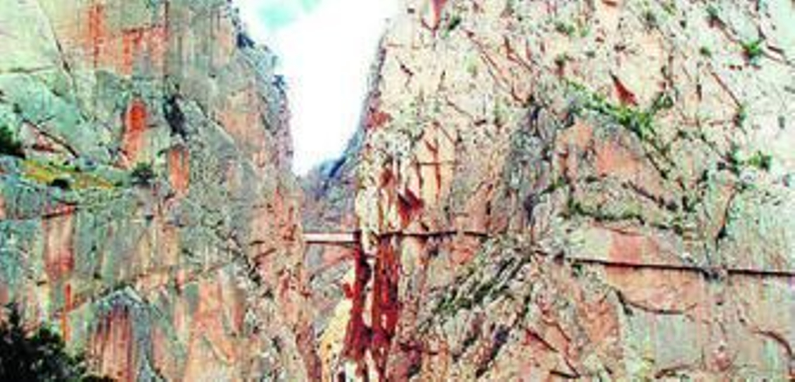 Vistas del Caminito del Rey. Vistas del Caminito del Rey.