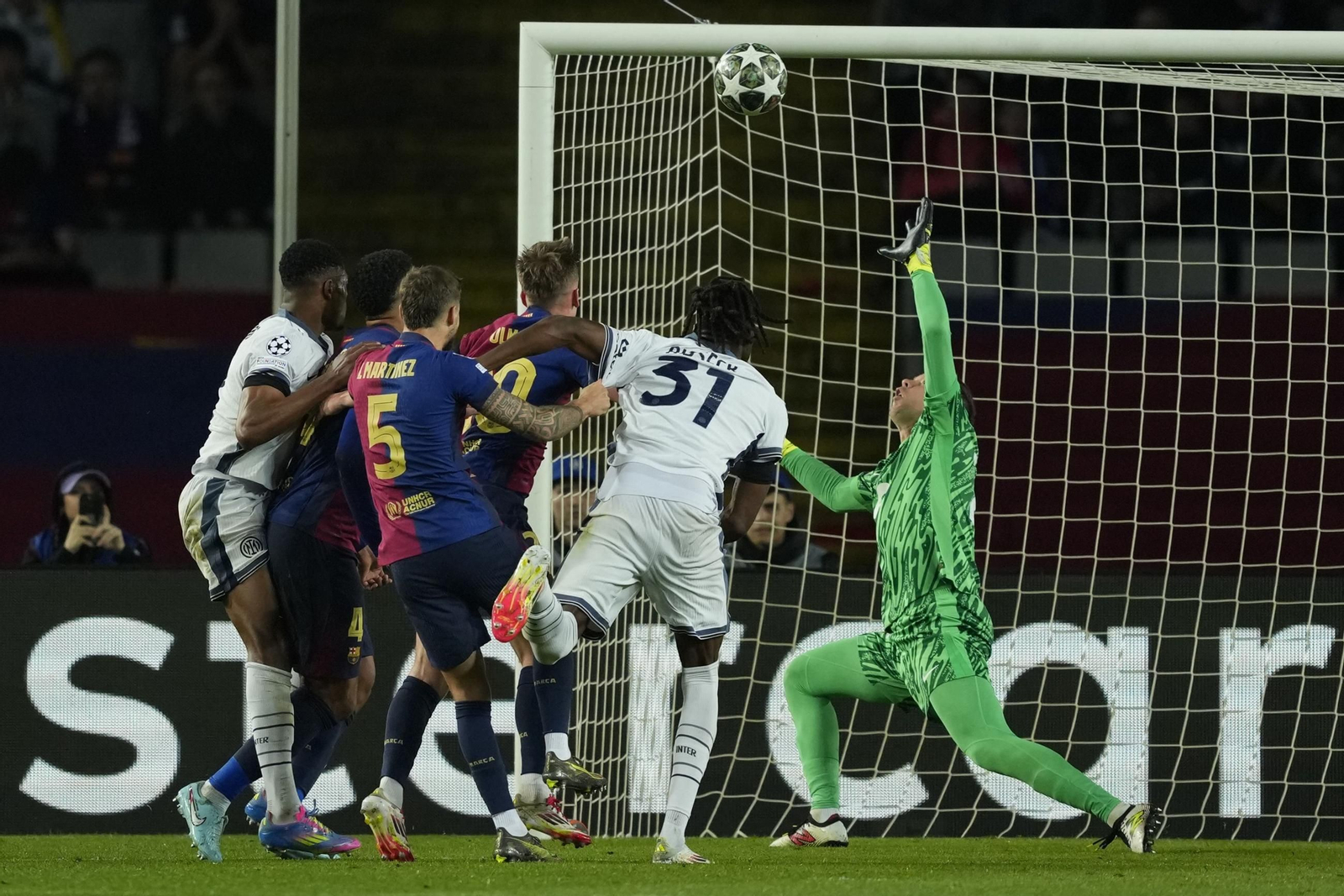Las mejores fotos del Barcelona - Inter