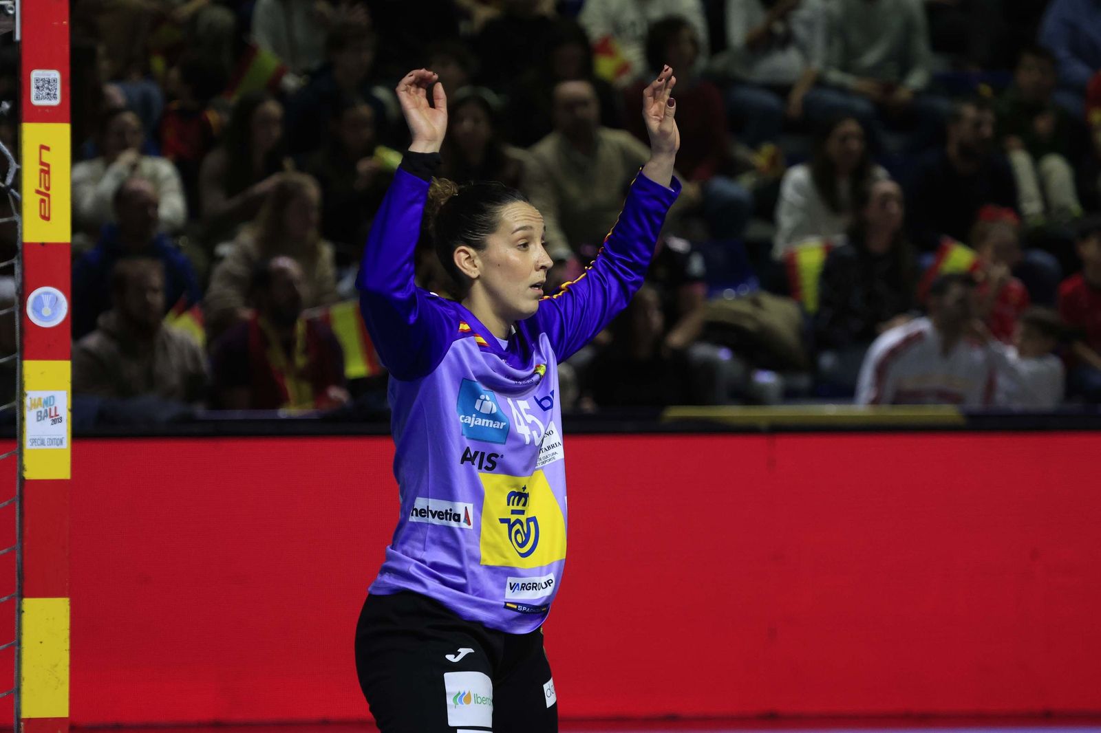 Las fotos del España-Austria del preeuropeo femenino de balonmano, en Algeciras