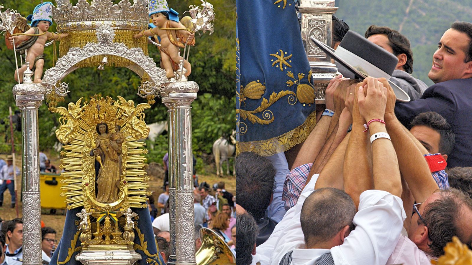 Romería de Nuestra Señora de los Ángeles en Alájar