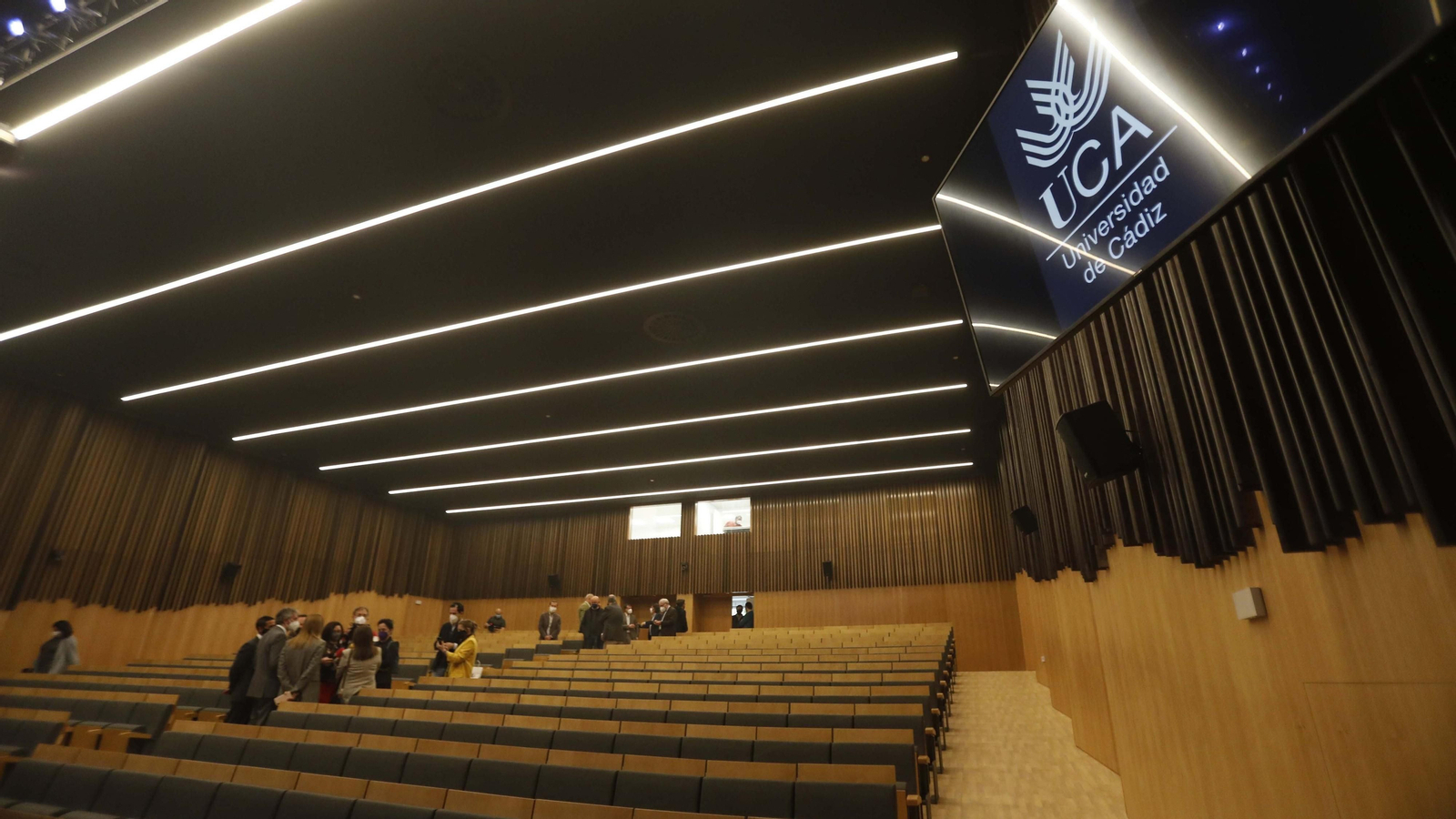 Las fotos del nuevo salón de actos de la Escuela Politécnica Superior de Algeciras