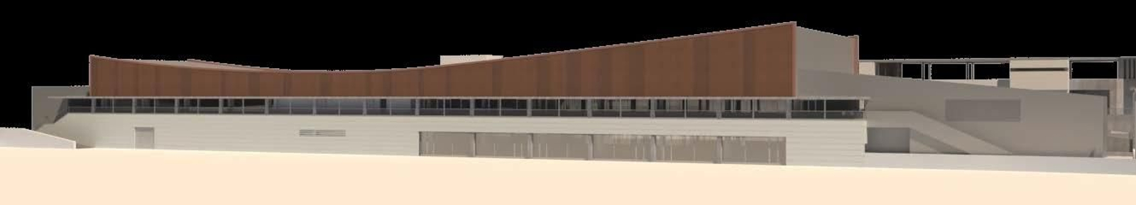 Recreación del futuro Estadio de la Juventud