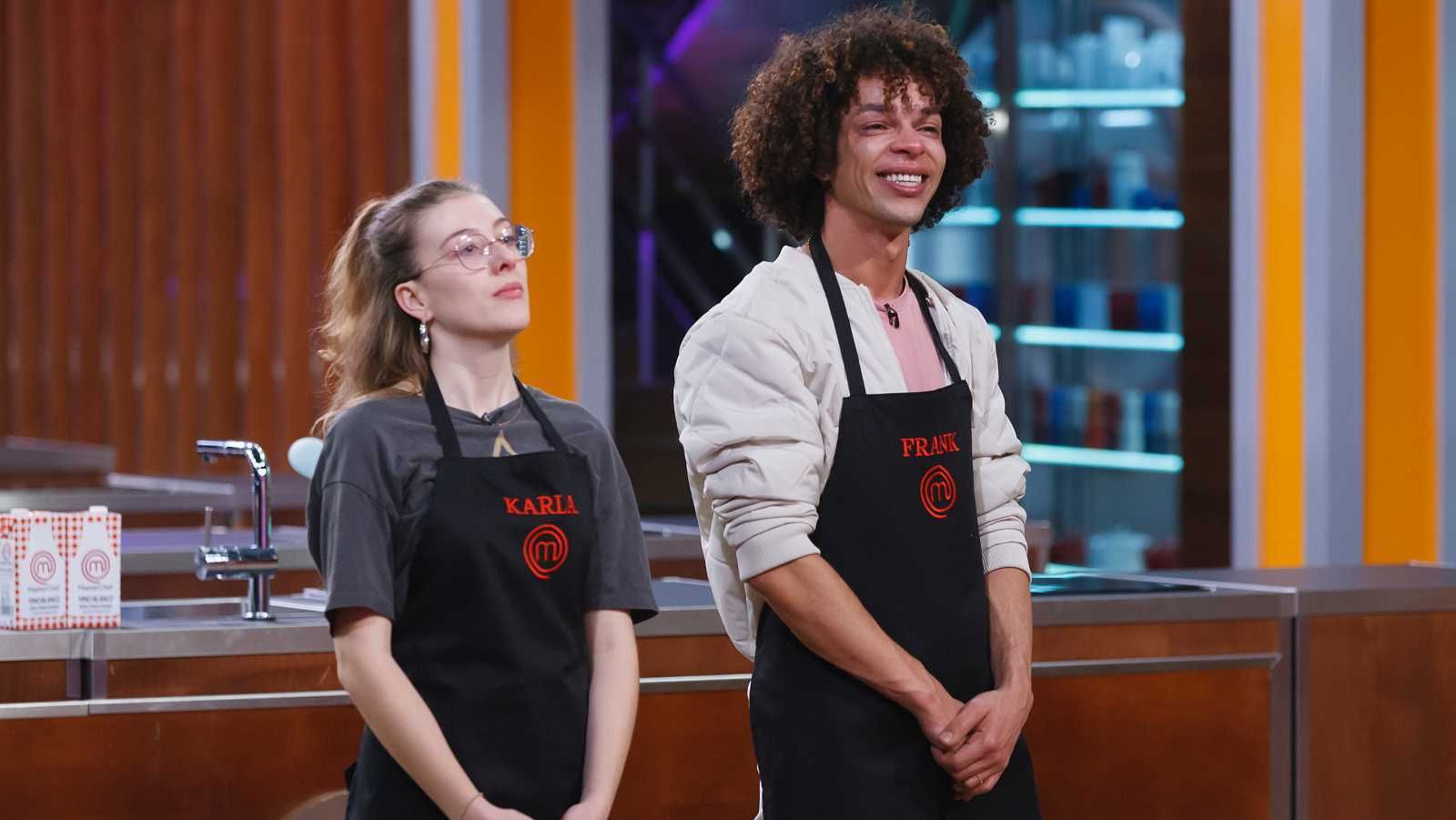 Los dos eliminados de la noche en 'MasterChef', Karla y Frank