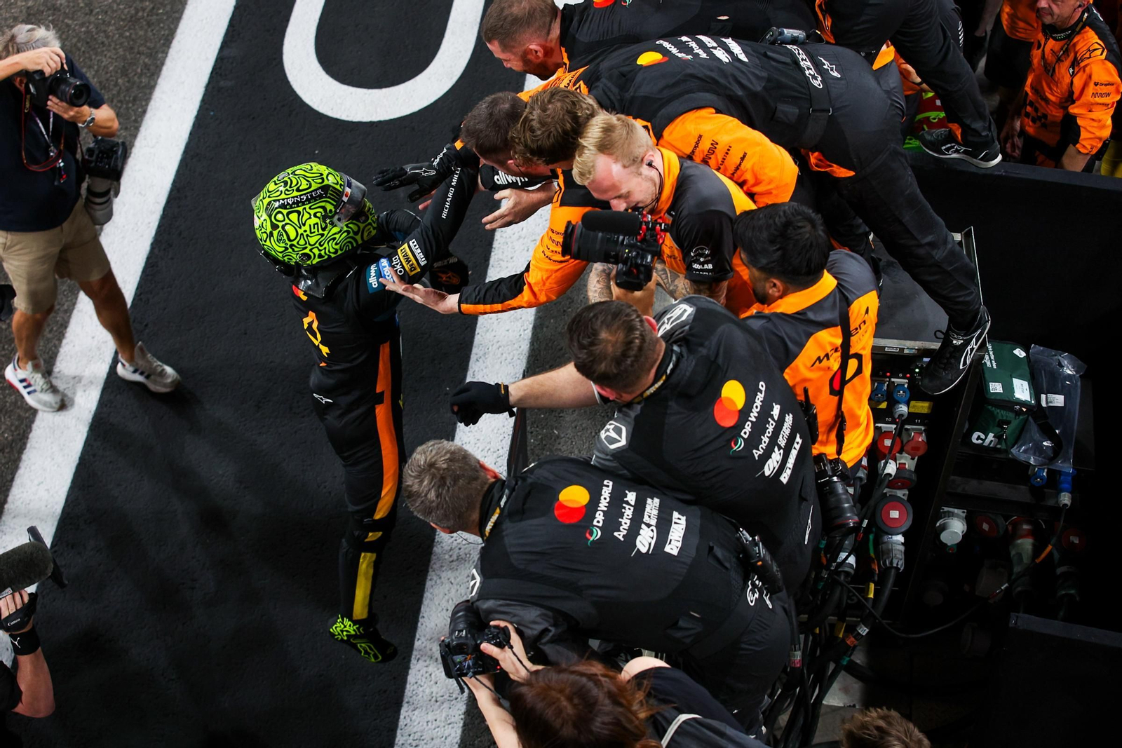 Las fotos del título mundial de Lando Norris en la Fórmula 1