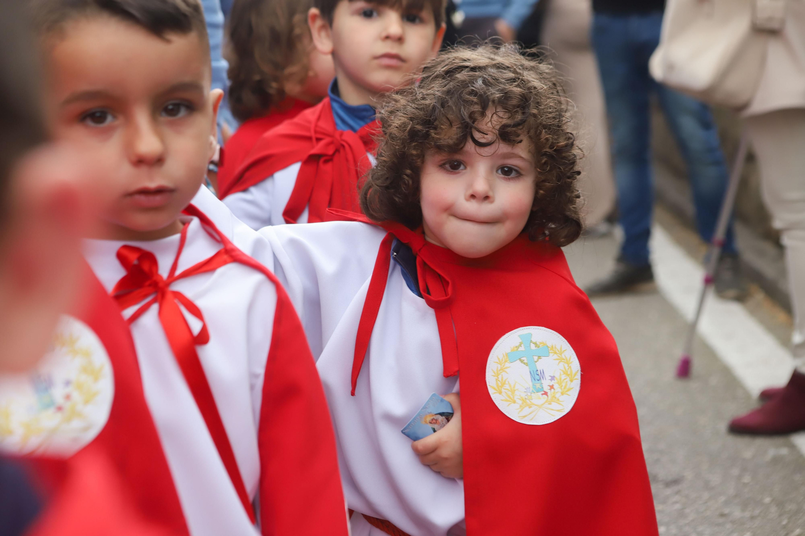 Fotos de la procesión infantil del colegio Nuestra Señora de los Milagros de Algeciras