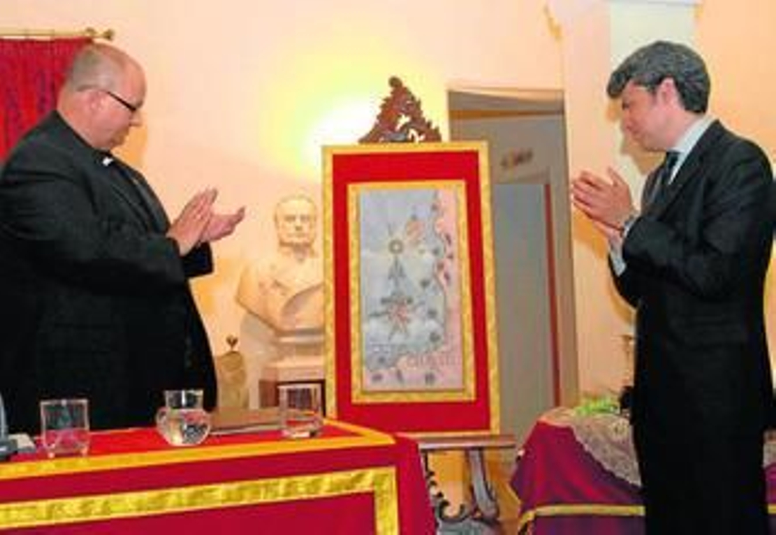 Un momento de la presentación del Corpus, en la noche del pasado jueves en el Museo Histórico Municipal.