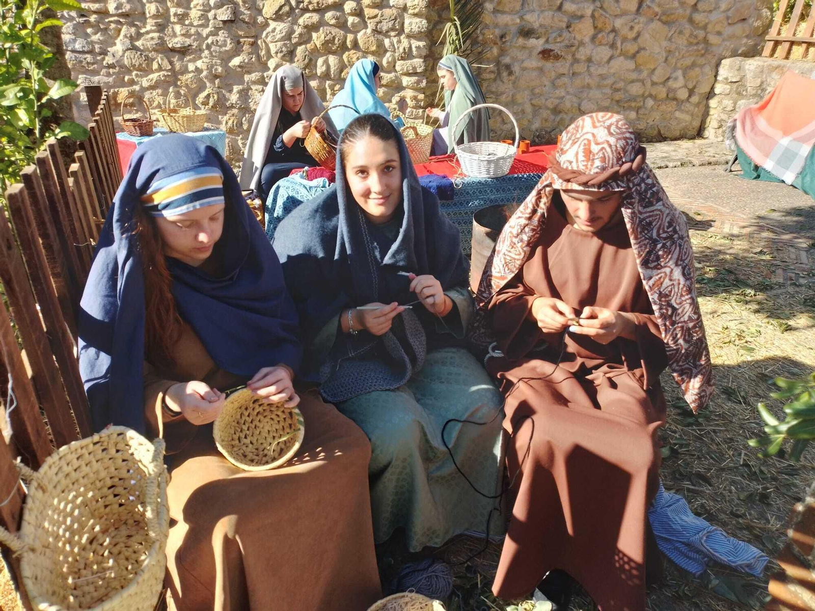 Belén viviente de Medina: recorrido en imágenes por el nacimiento en un enclave de cuento