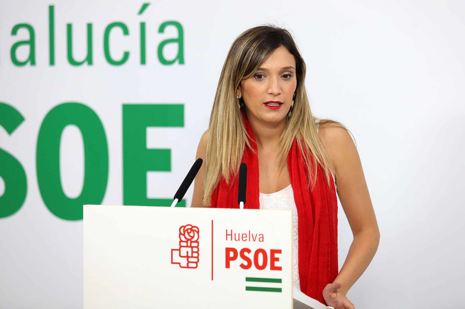 La parlamentaria María Márquez.