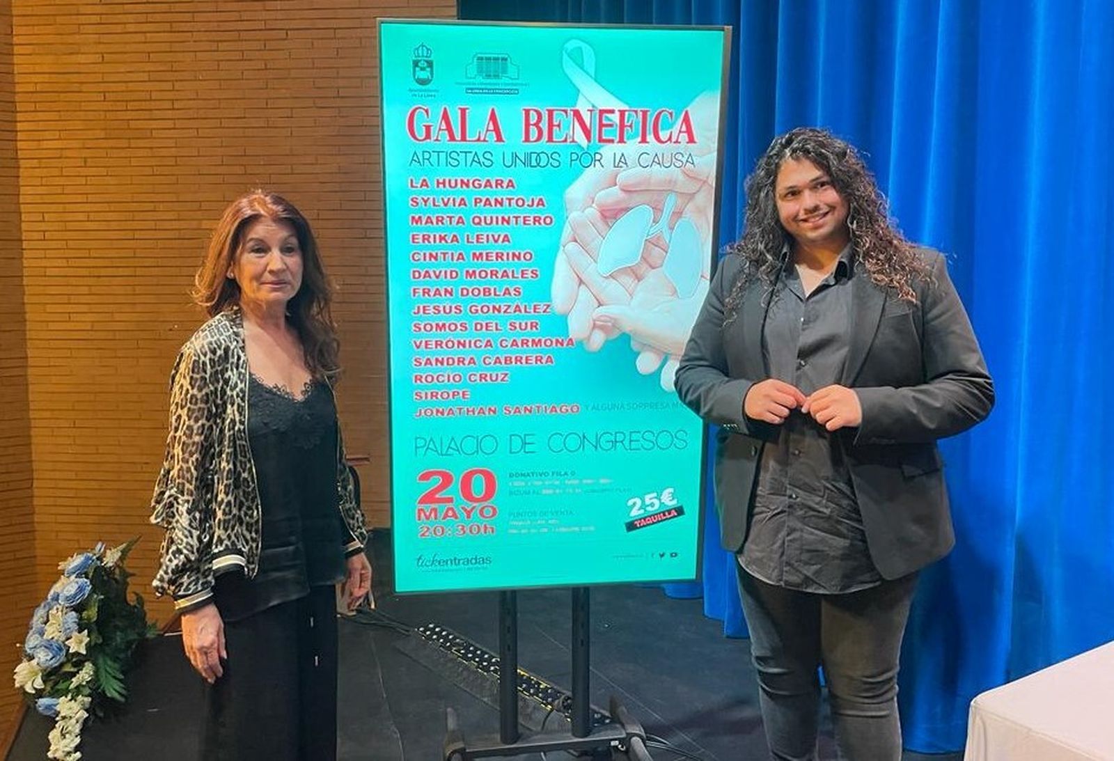 Mercedes Atanet y Jonathan Santiago.