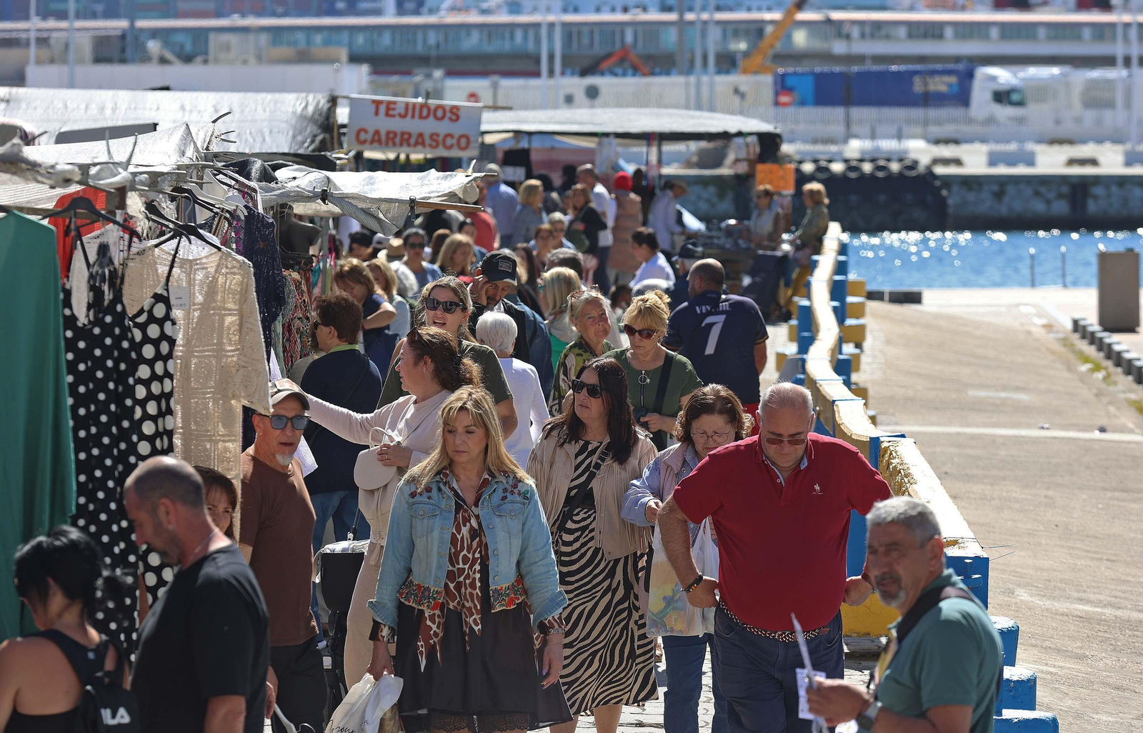 El mercadillo de Algeciras vuelve al Llano Amarillo