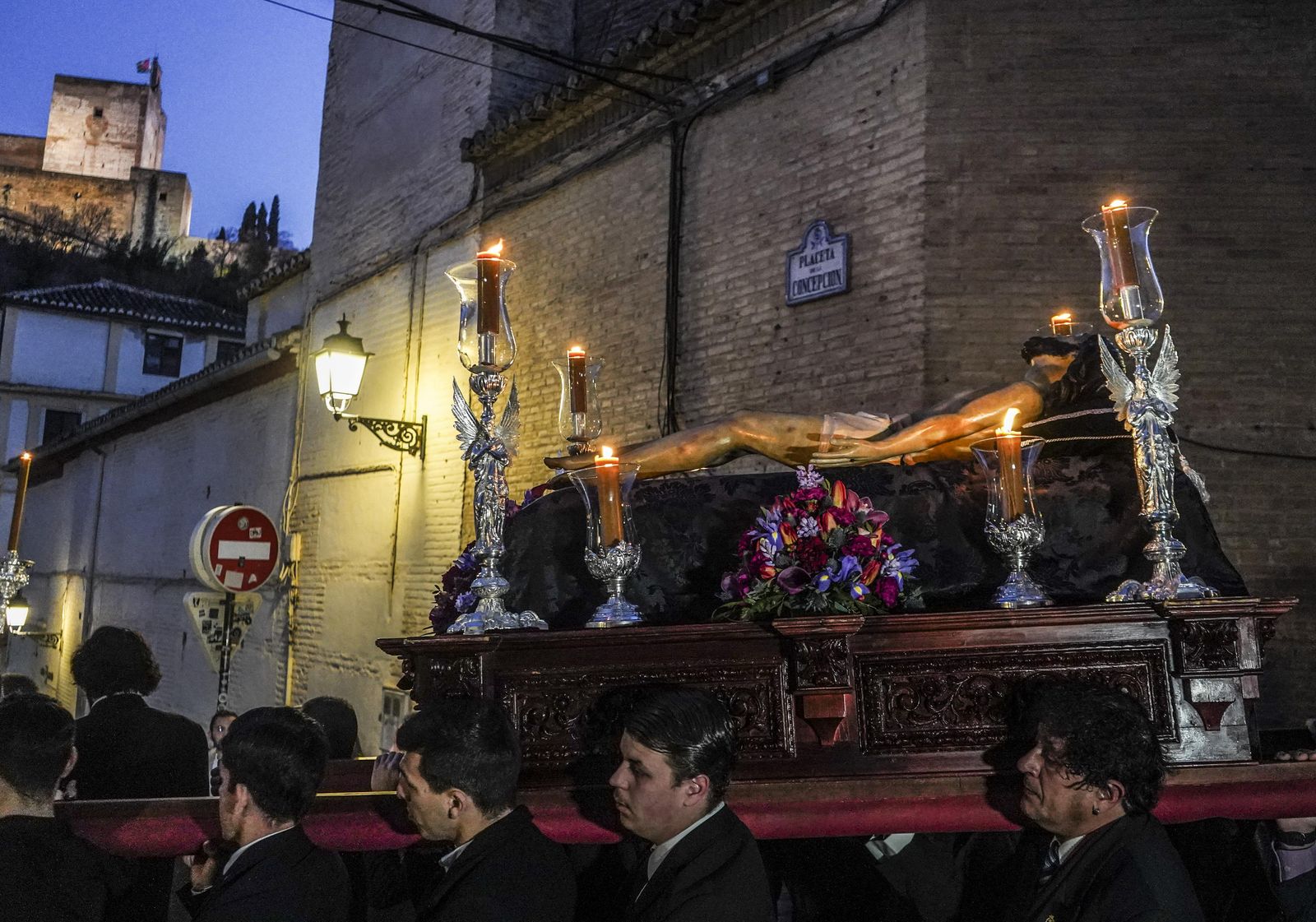 Así fue el vía crucis del Santo Sepulcro