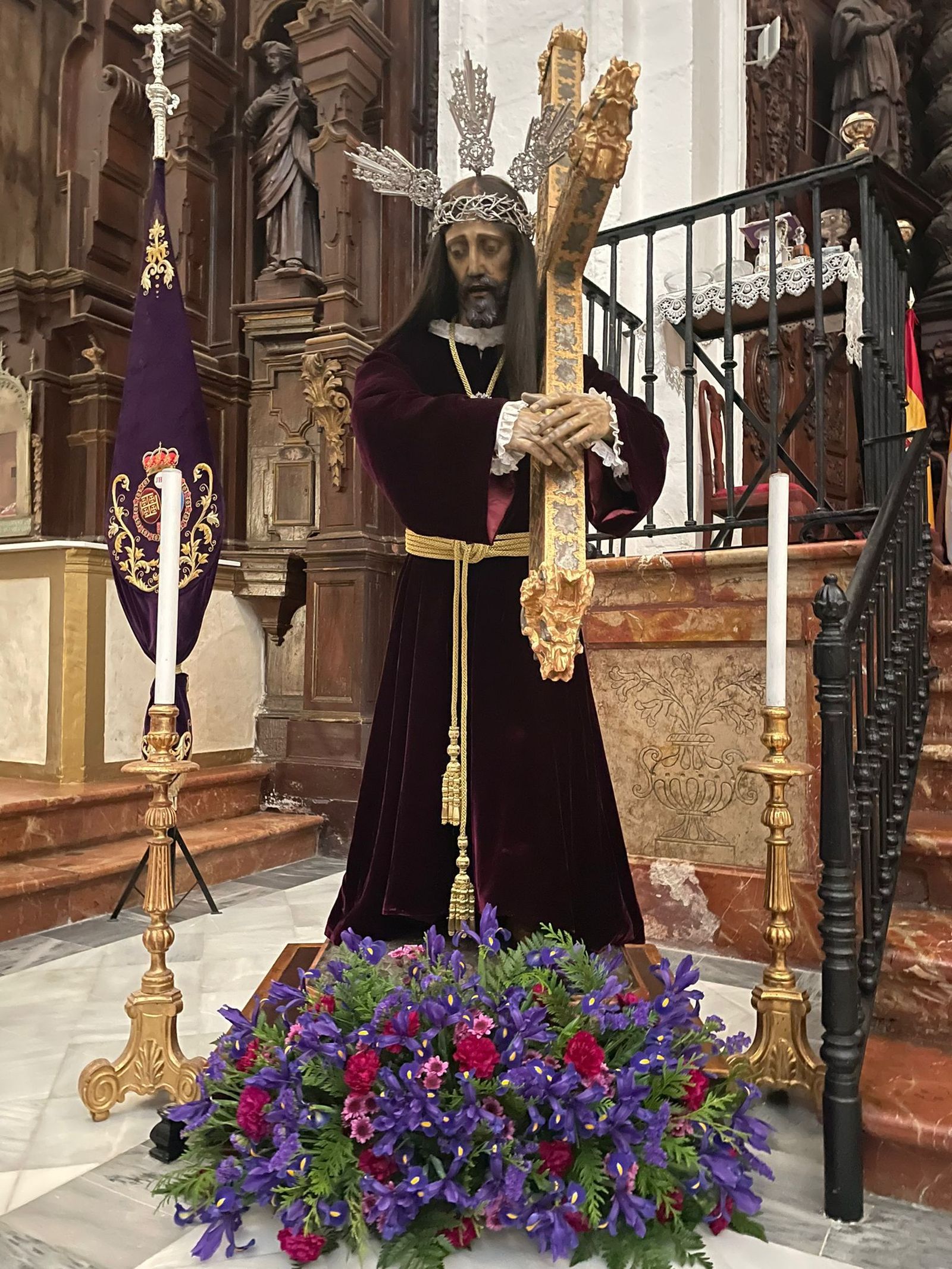 Imagen de Nuestro Padre Jesús Nazareno, en Villamartín.