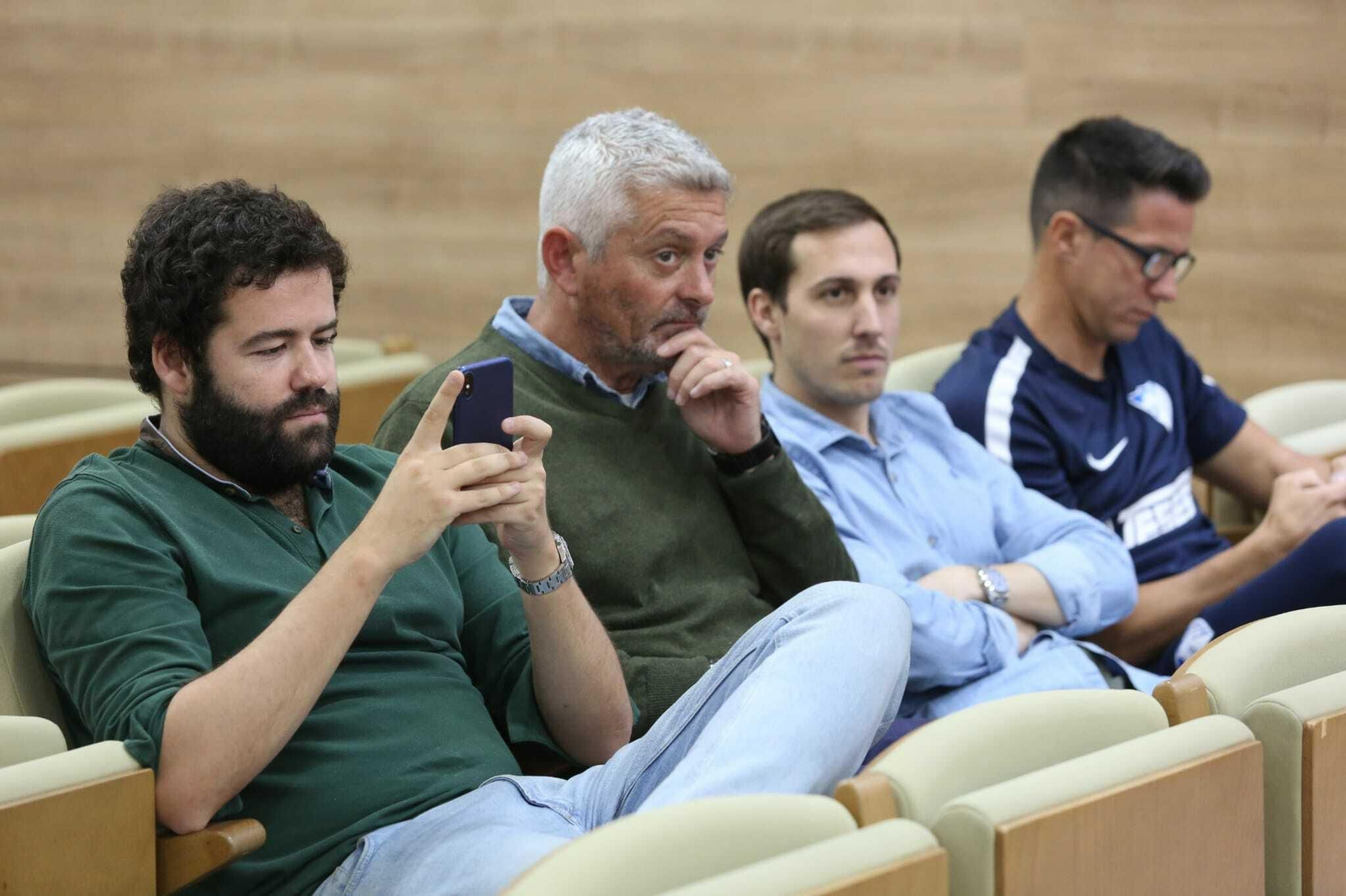 Las fotos de la presentación de Aarón Ñíguez con el Málaga