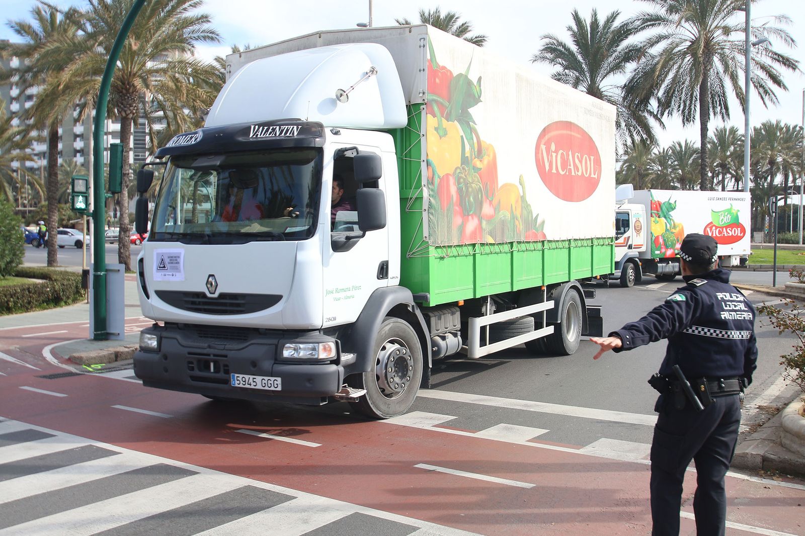 Fotogalería de la manifestación de agricultores