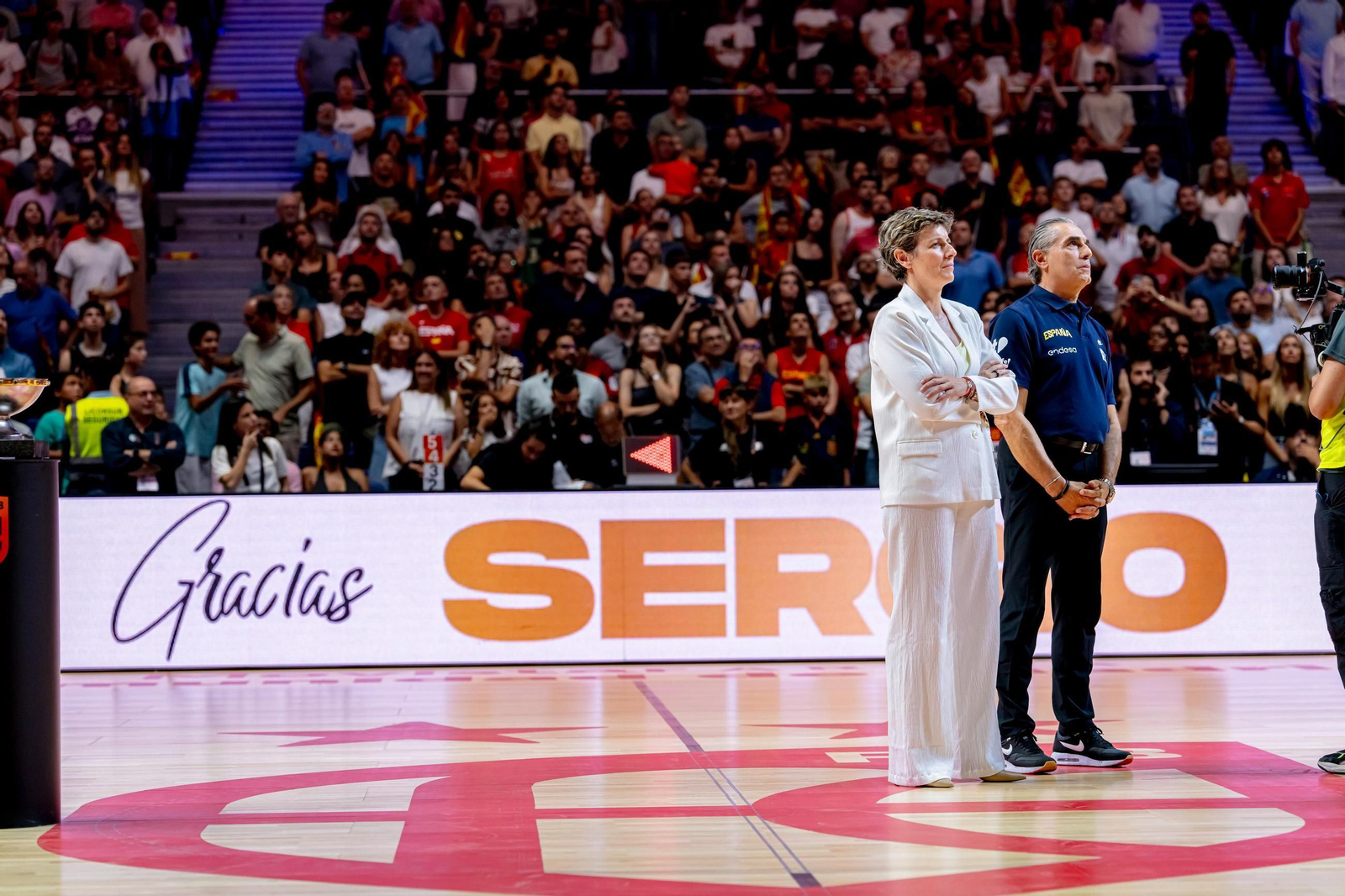 Las mejores fotos del España-Alemania de baloncesto