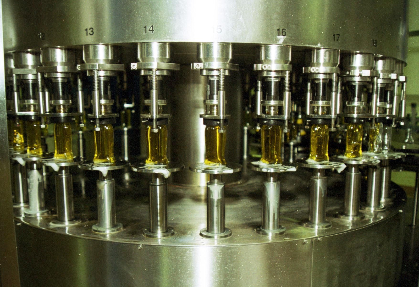 Embotelladora de aceite de oliva