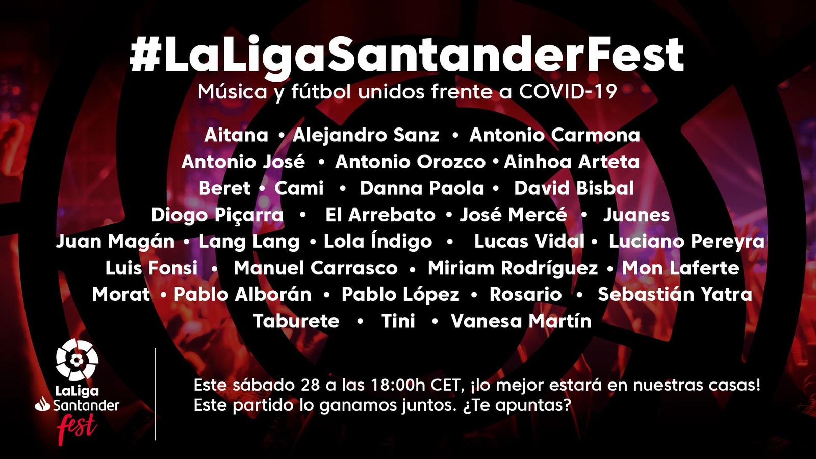 Cartel de LaLigaSantander Fest.