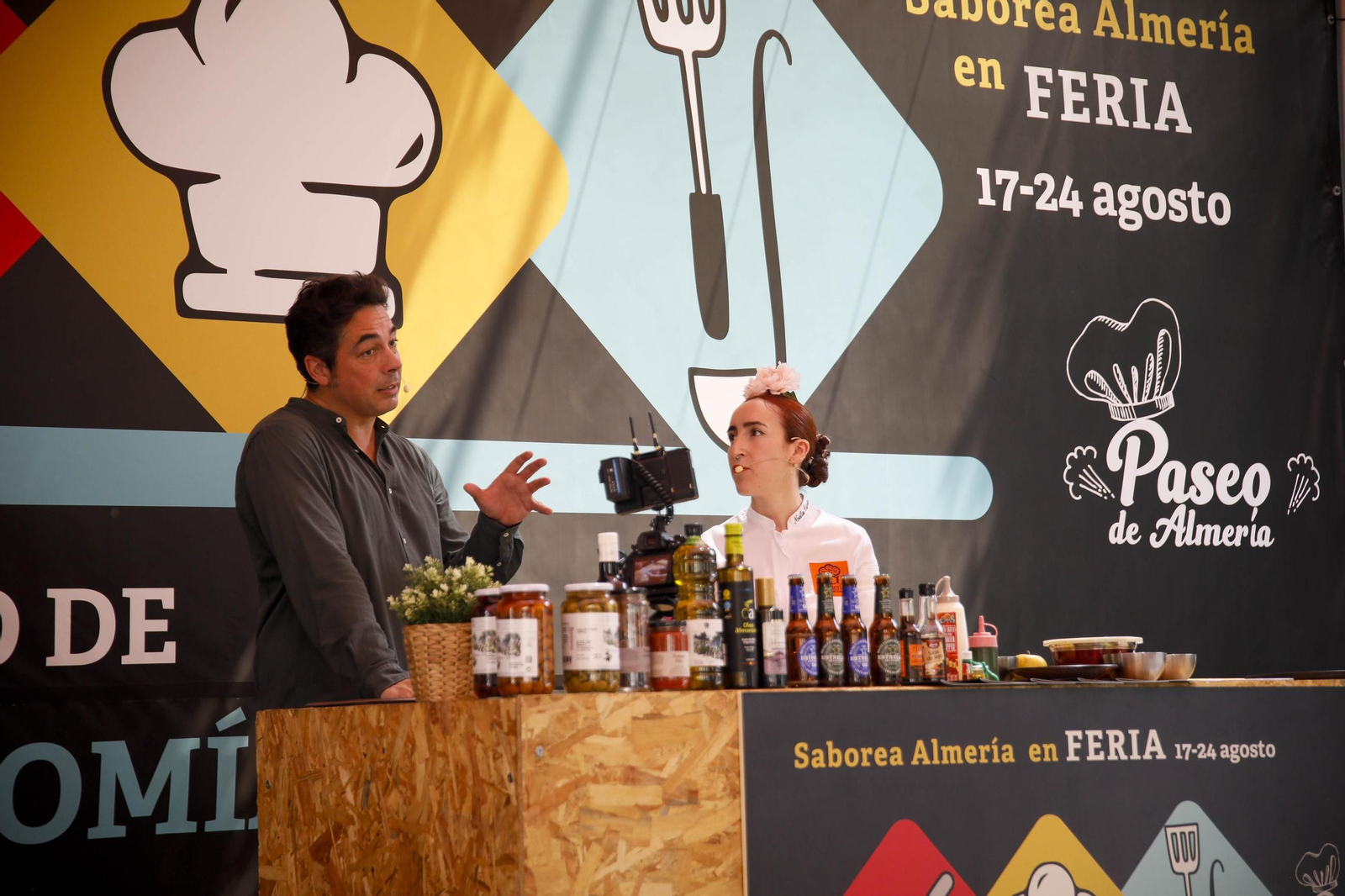 La Conferencia dentro del programa sabores Almería de la Feria de Almería, en imágenes