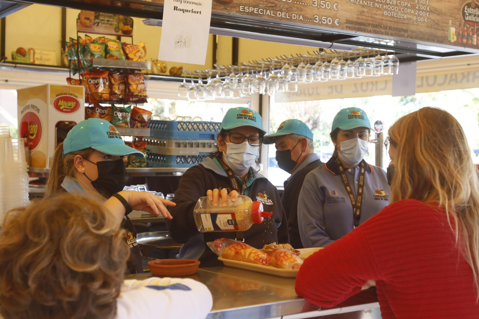 El comienzo de la temporada de caracoles 2022, en imágenes