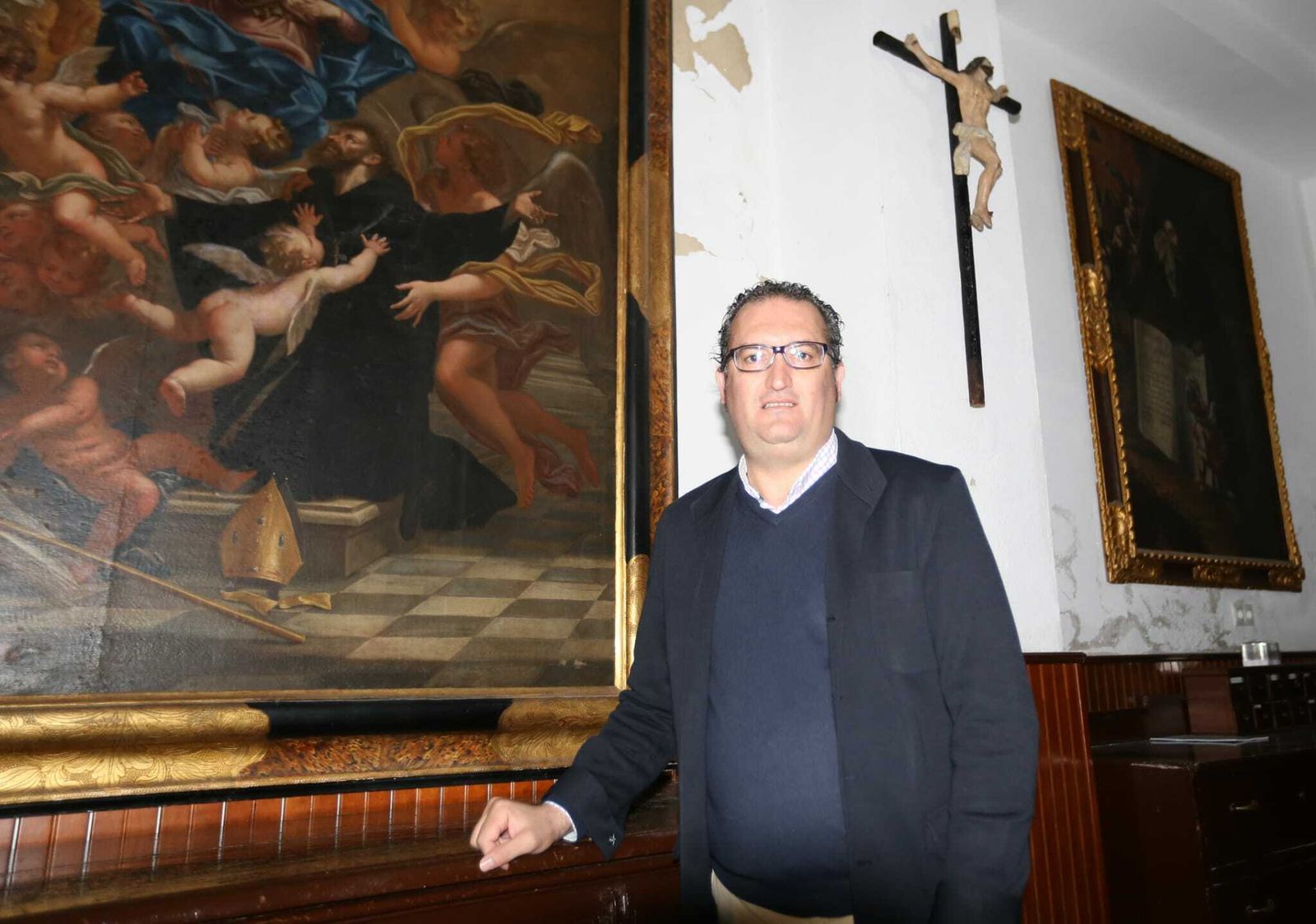 Antonio González Rodríguez, presidente del Consejo de Hermandades de Chiclana desde el pasado verano.