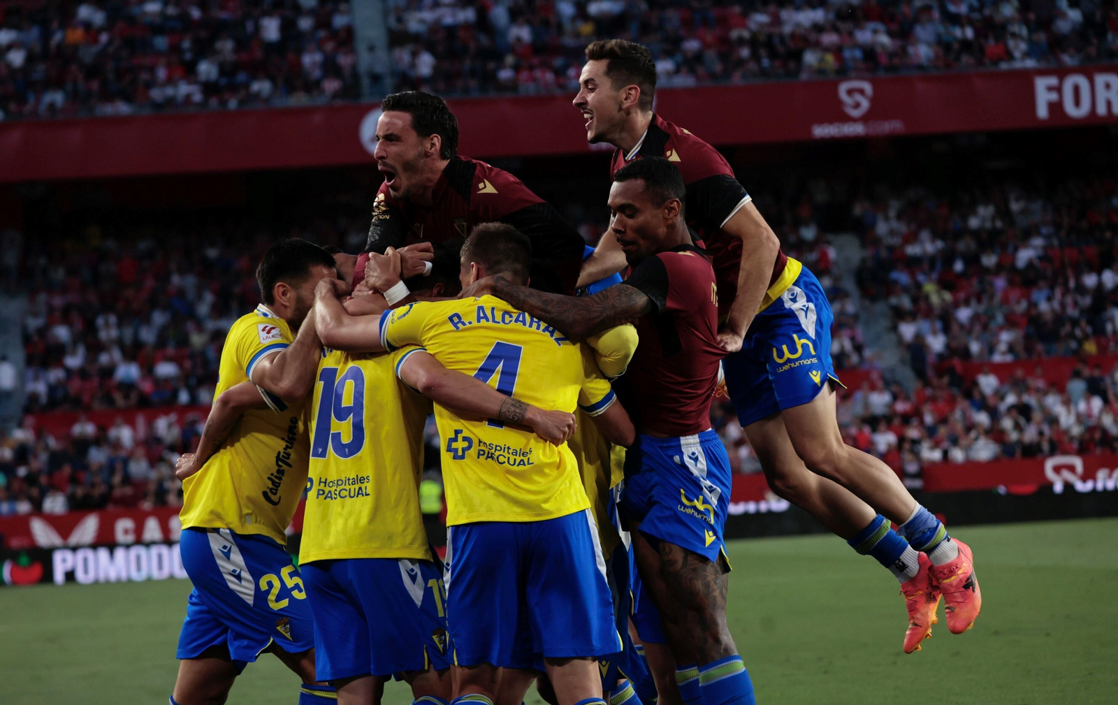 Todas las imágenes del Sevilla-Cádiz