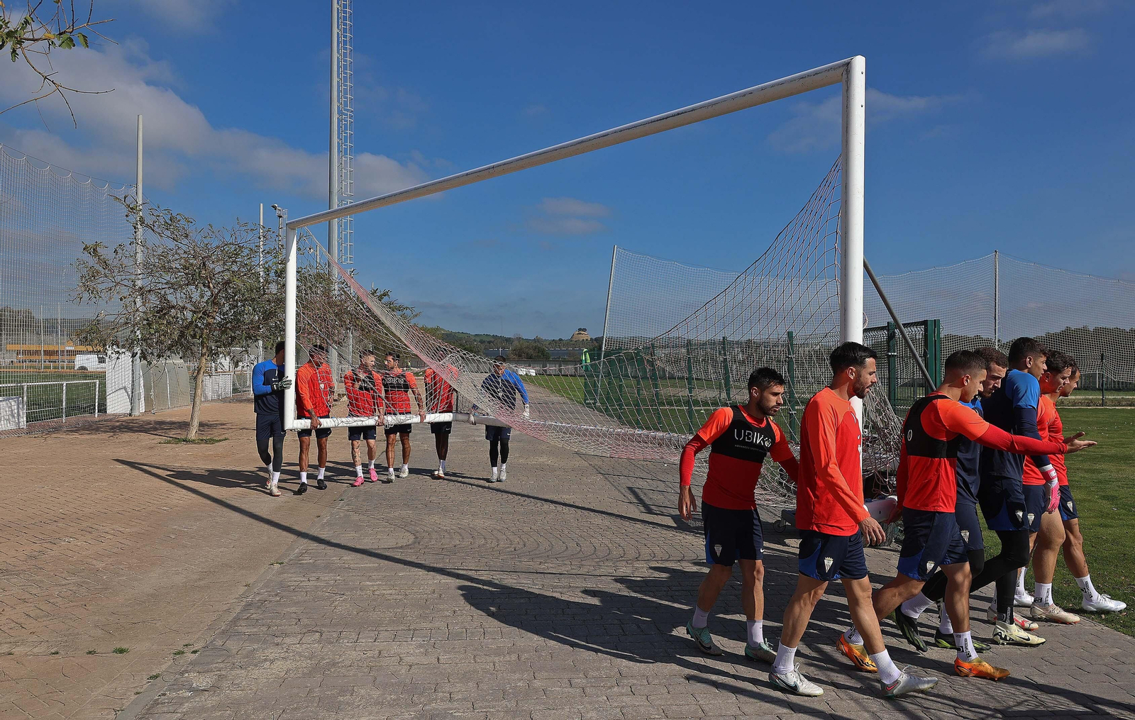 Imágenes del entrenamiento del Algeciras CF