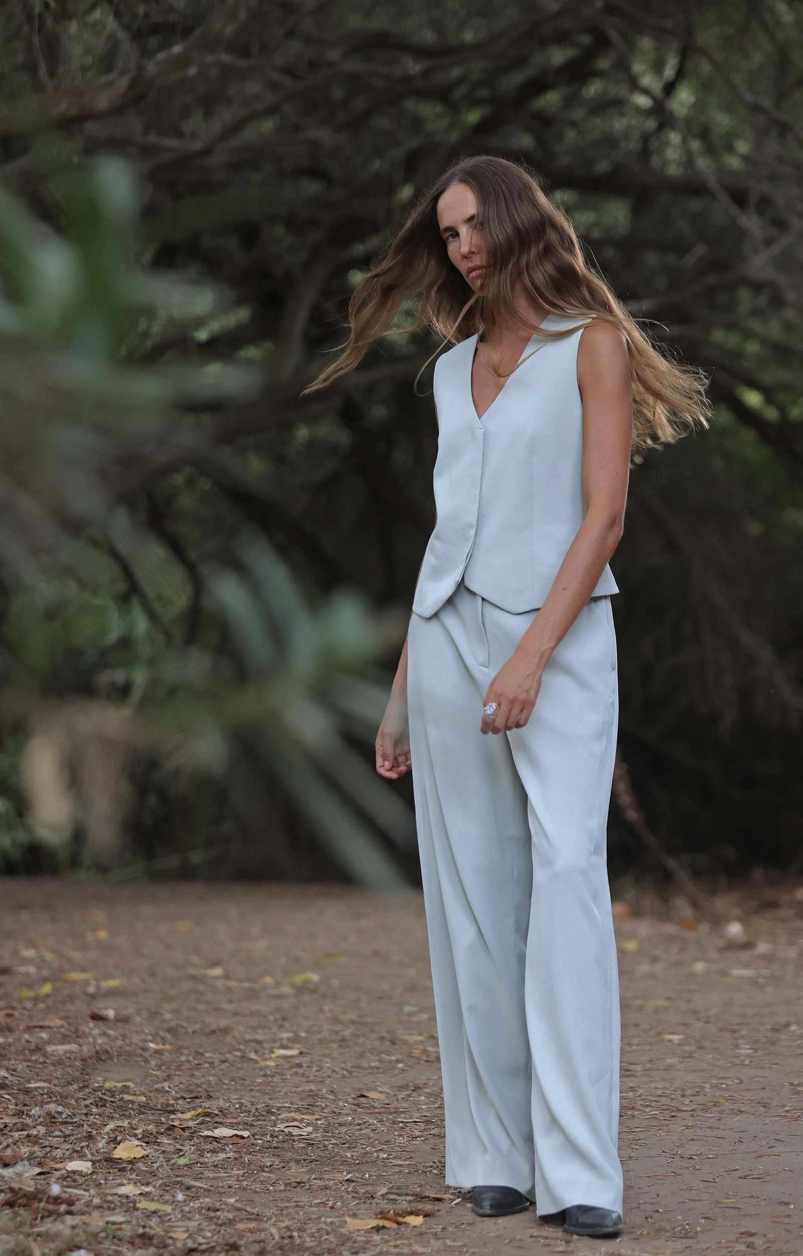 Fotos de Brisa Fenoy en la zona de Getares en Algeciras