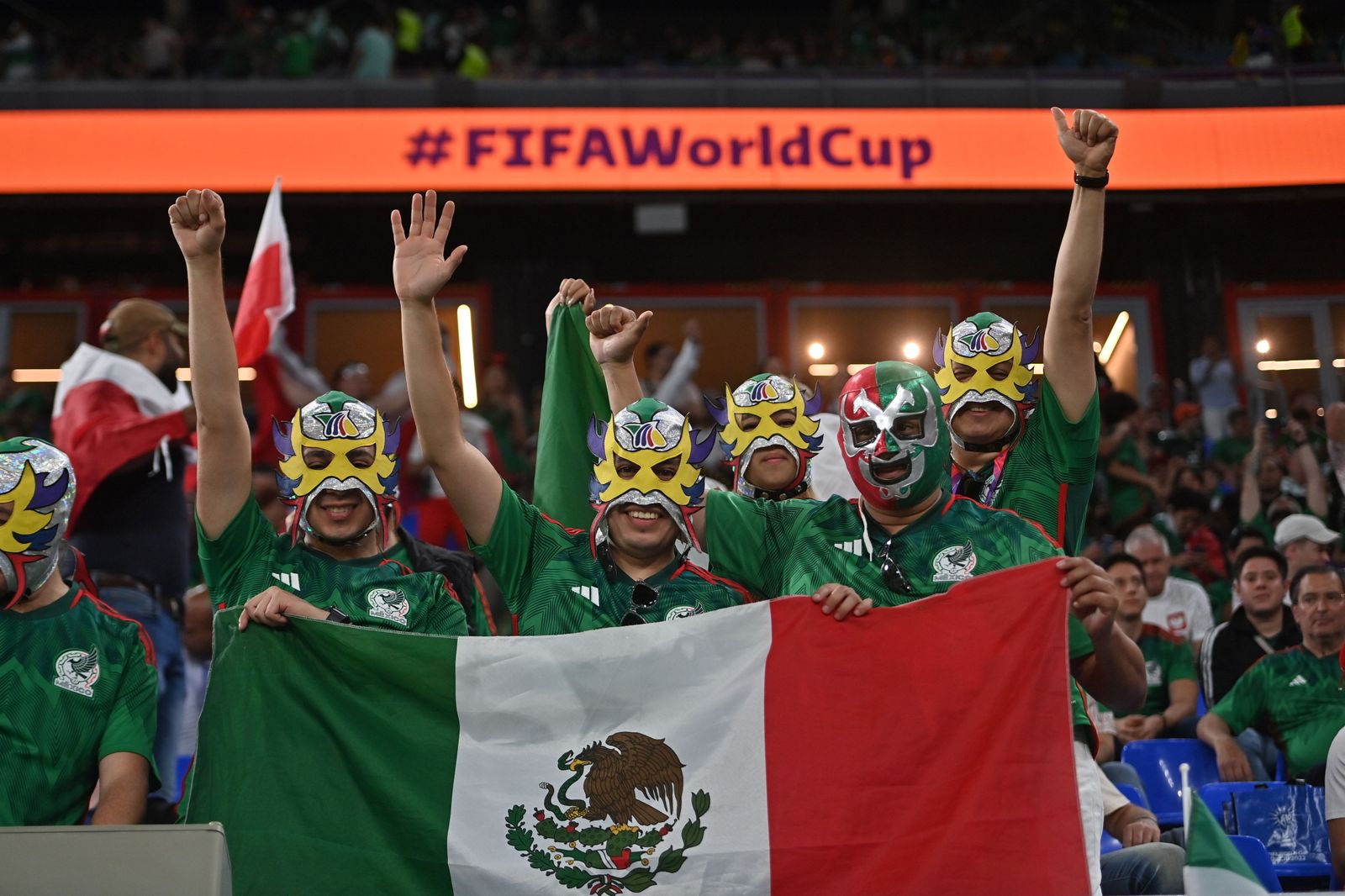 Las imágenes del México - Polonia