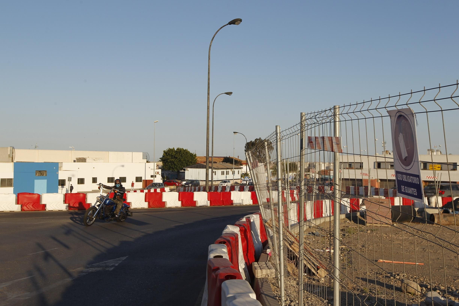 Fotogalería obras del soterramiento en Almería
