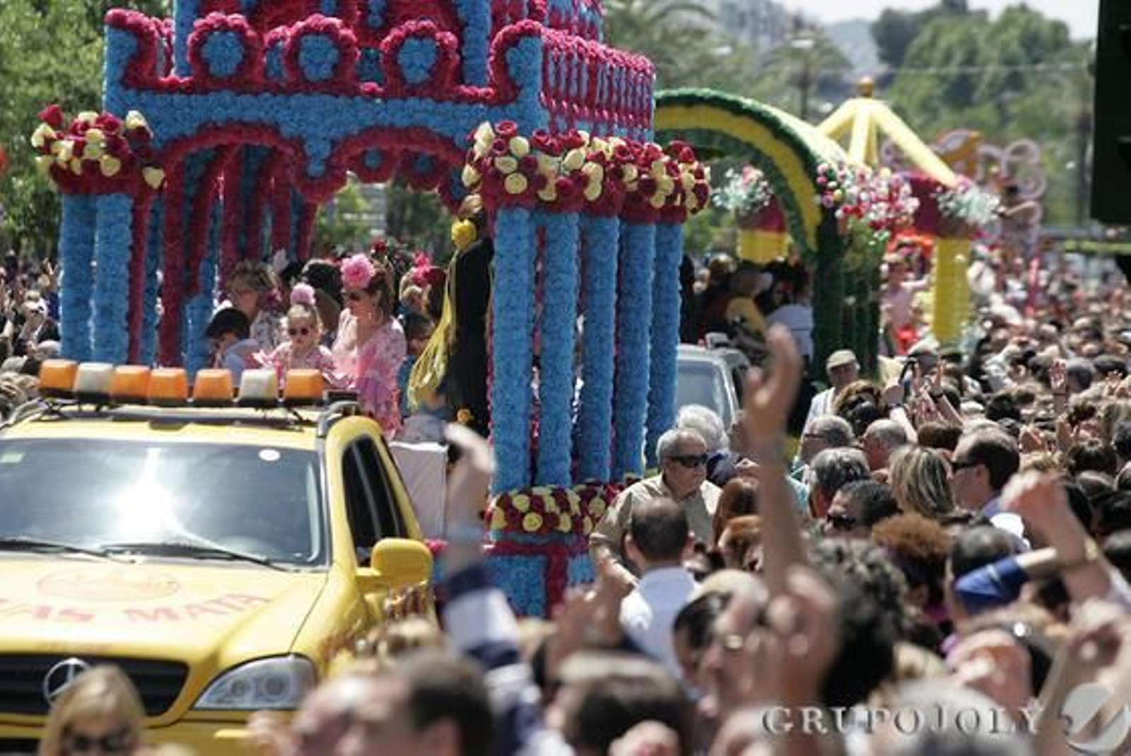 La Batalla de las flores.

Foto: Barrionuevo
