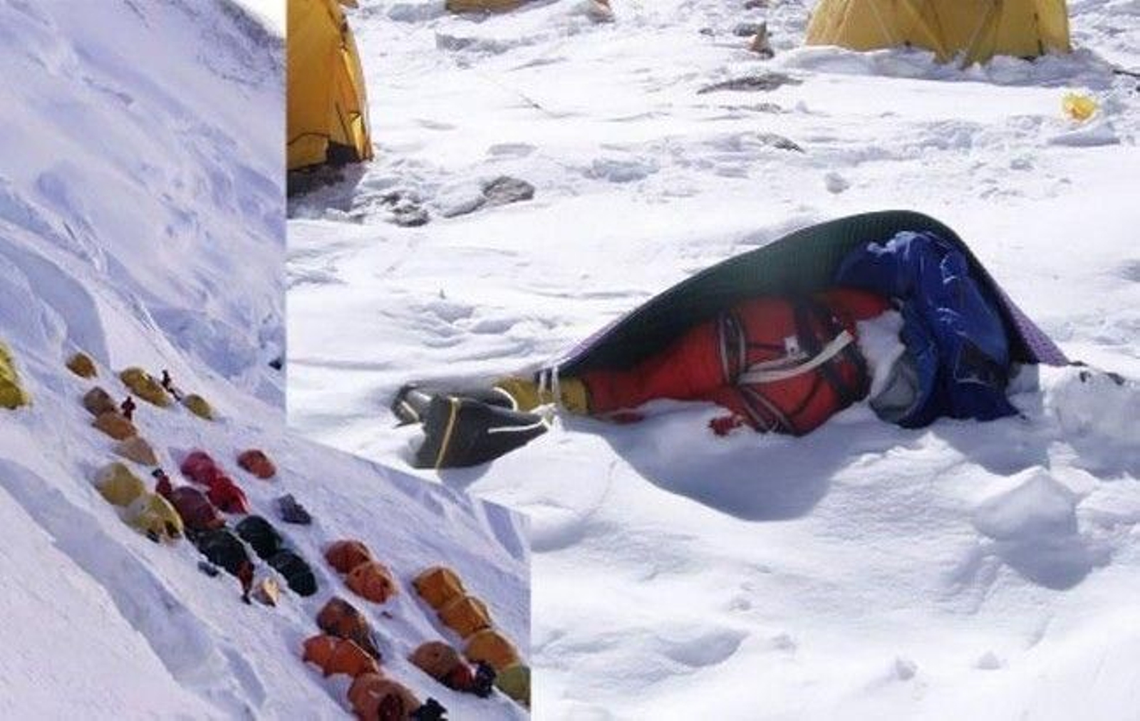 Cuerpo desconocido en el Everest La truculenta ascensión entre muertos al monte Everest