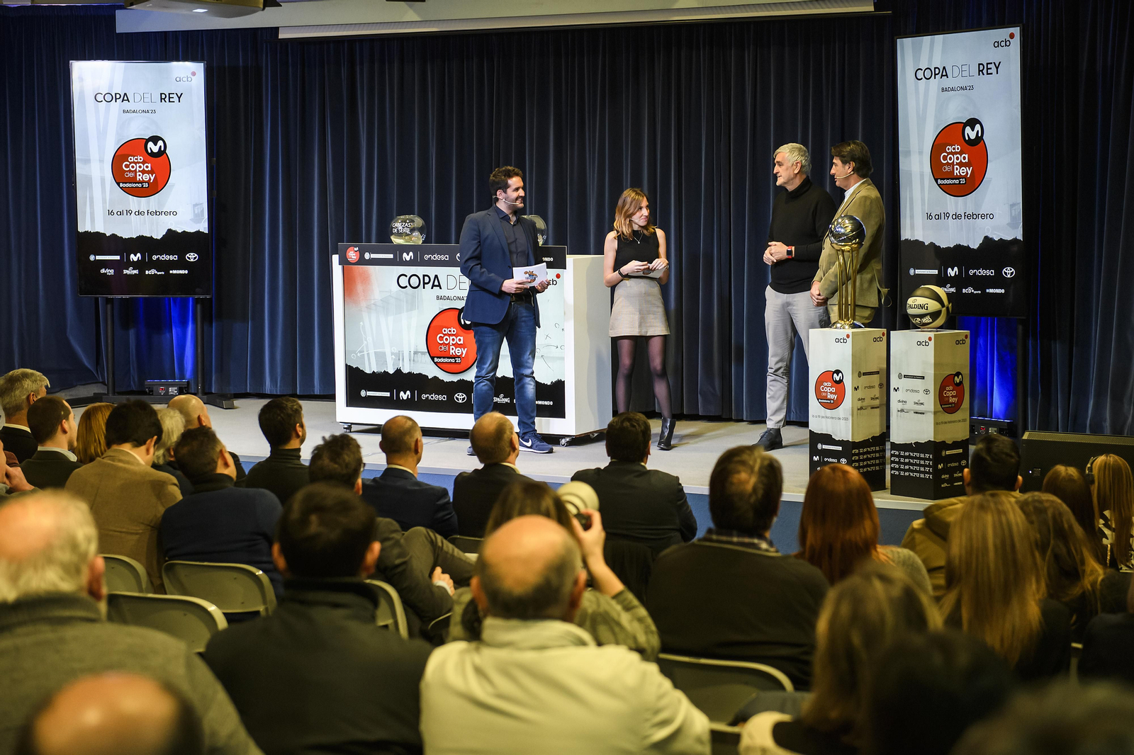 Las fotos del sorteo de la Copa del Rey de Badalona